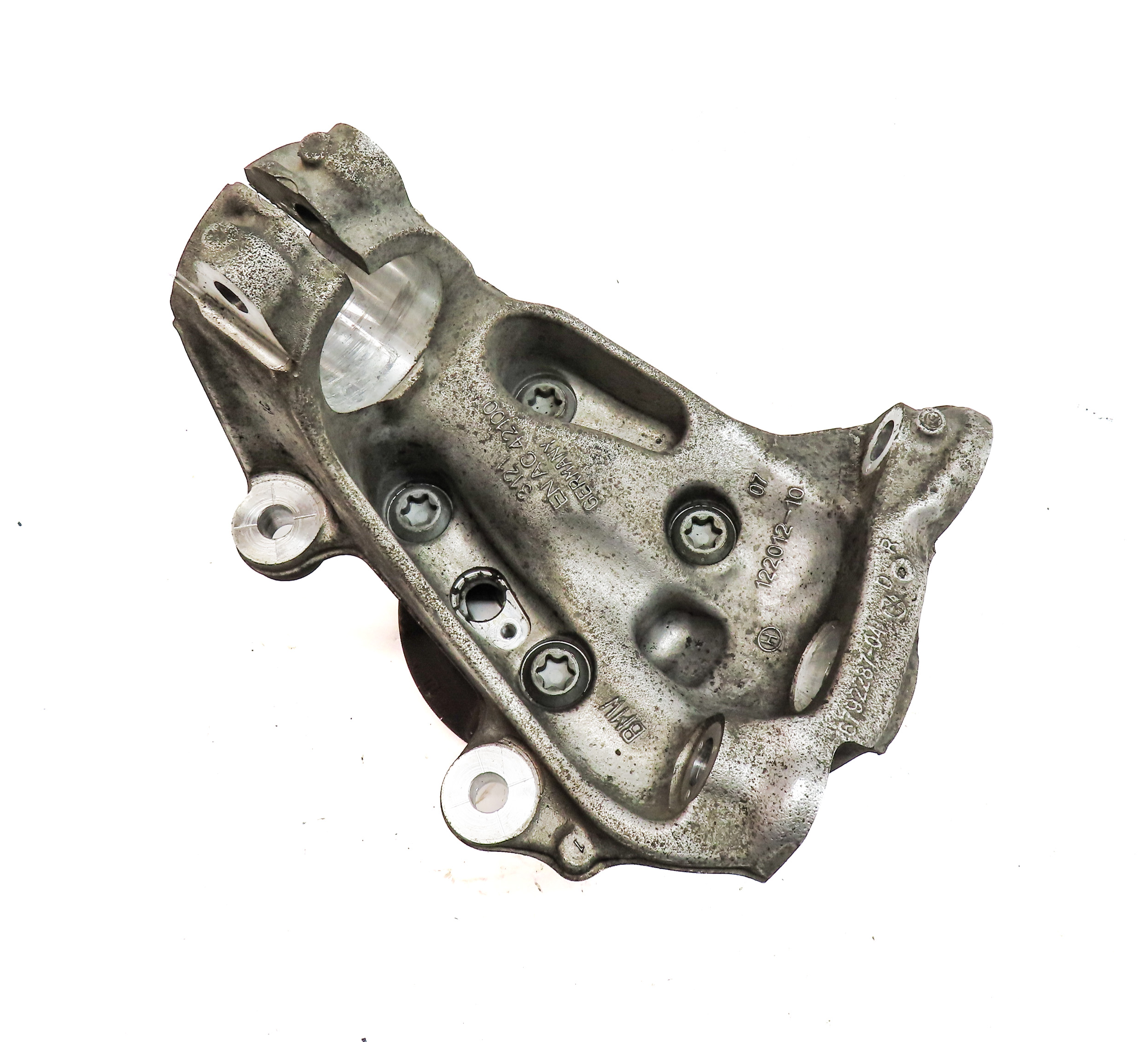 12-18 BMW 320i 328i 330i 335i 340i (F30) SEDAN LEFT FRONT SPINDLE KNUCKLE HUB — exact item pictured