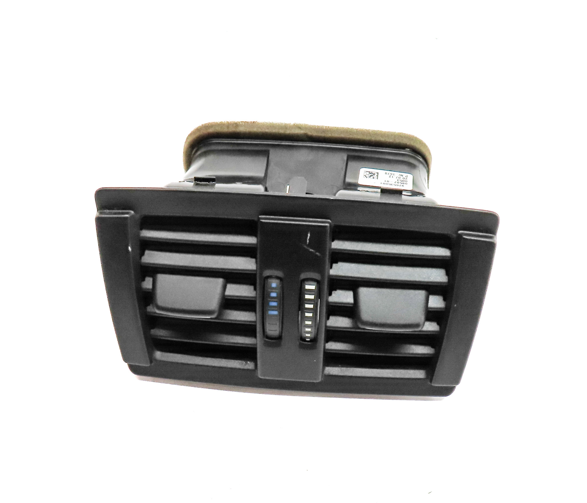 2013 BMW ACTIVE HYBRID 3 (F30) REAR CENTER CONSOLE HEAT AIR AC HVAC DUAL VENT — exact item pictured