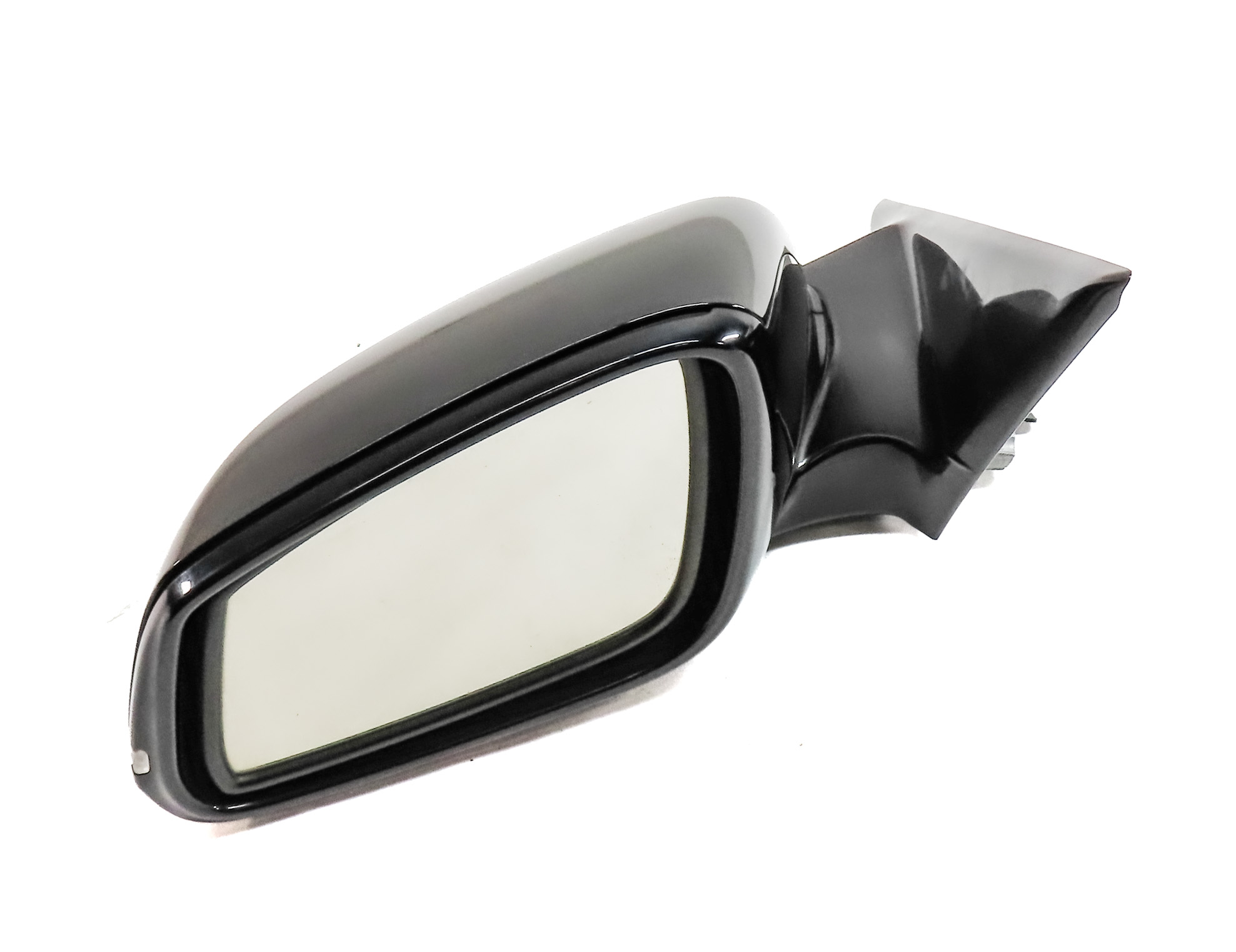 12-13 BMW 3 SERIES F30 LEFT MEMORY AUTODIM HEATED PFOLD DOOR MIRROR (Silver) — exact item pictured