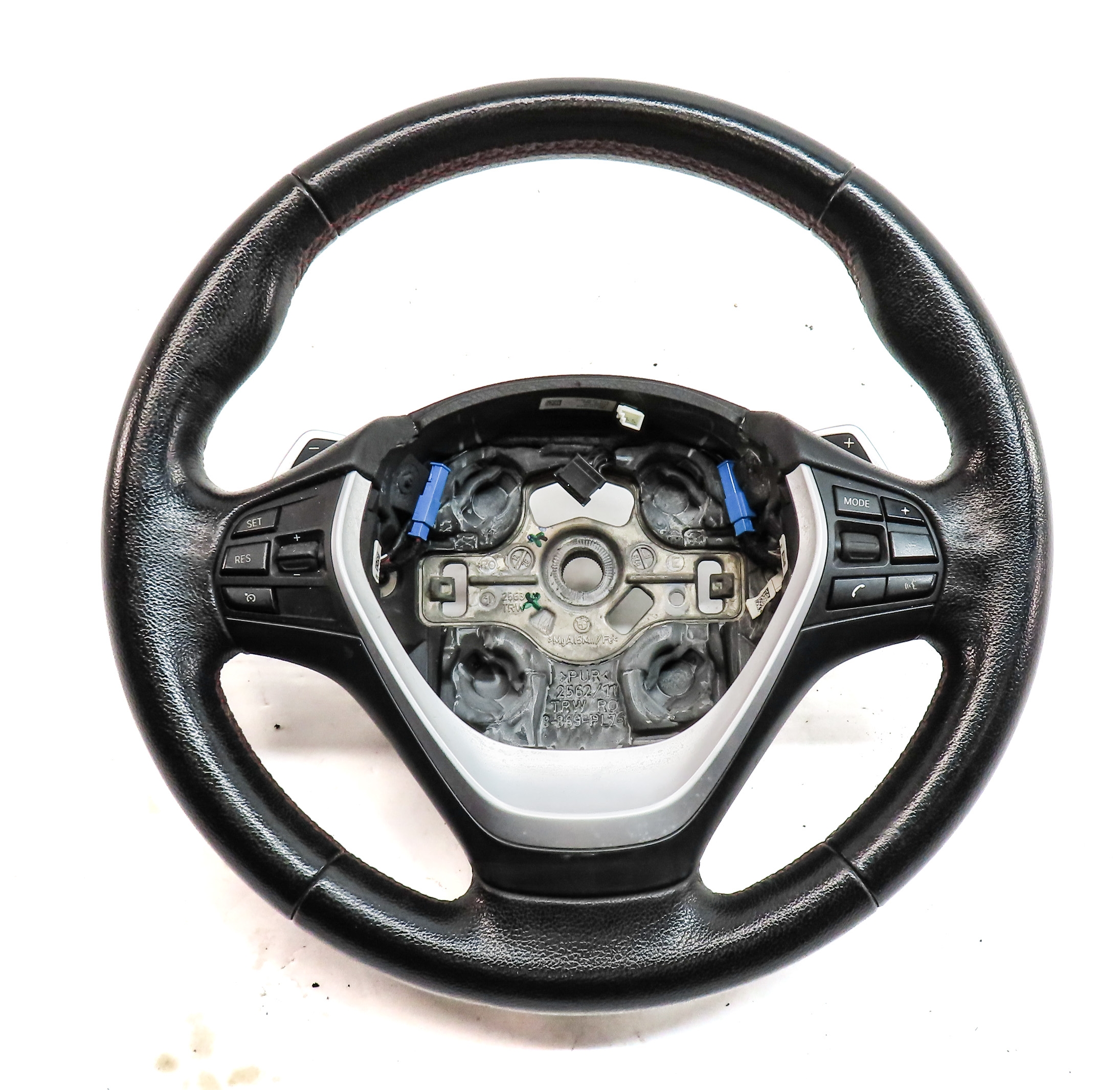 13-18 BMW 3 4 SERIES F30 F31 F32 F33 F34 3-SPOKE SPORT STEREING WHEEL w/ PADDLES — exact item pictured