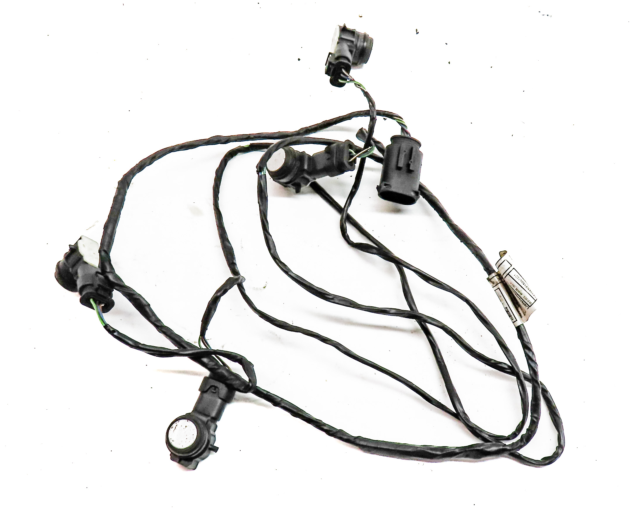13 BMW ACTIVE HYBRID 3 (F30) FRONT PARK ASSIST PDC DISTANCE CONTROL SENSOR SET/4 — exact item pictured