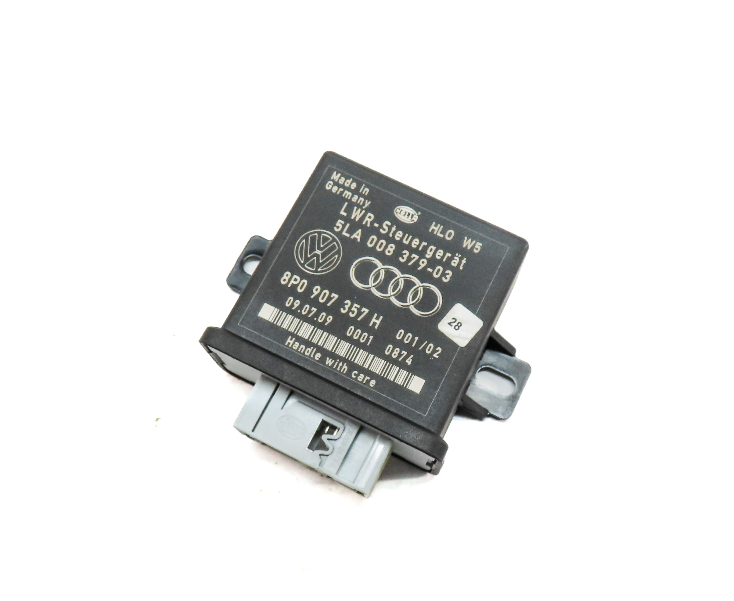 2010 AUDI Q7 (4L) HEADLIGHT HEADLAMP HEAD LIGHT LAMP RANGE CONTROL MODULE — exact item pictured
