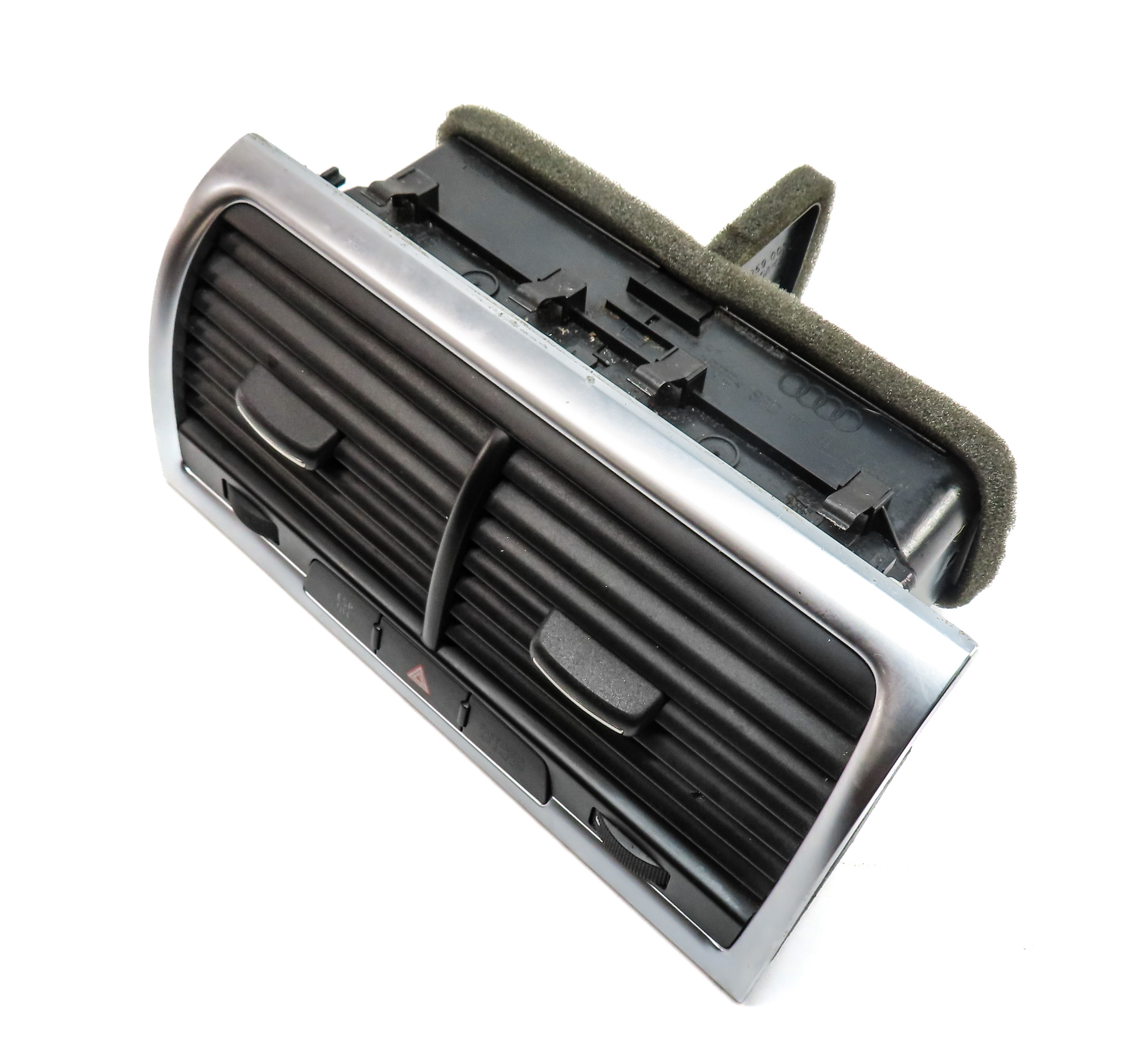 2010 AUDI Q7 (4L) FRONT CENTER DASH HEAT AIR AC HVAC DUAL VENT (Black) — exact item pictured