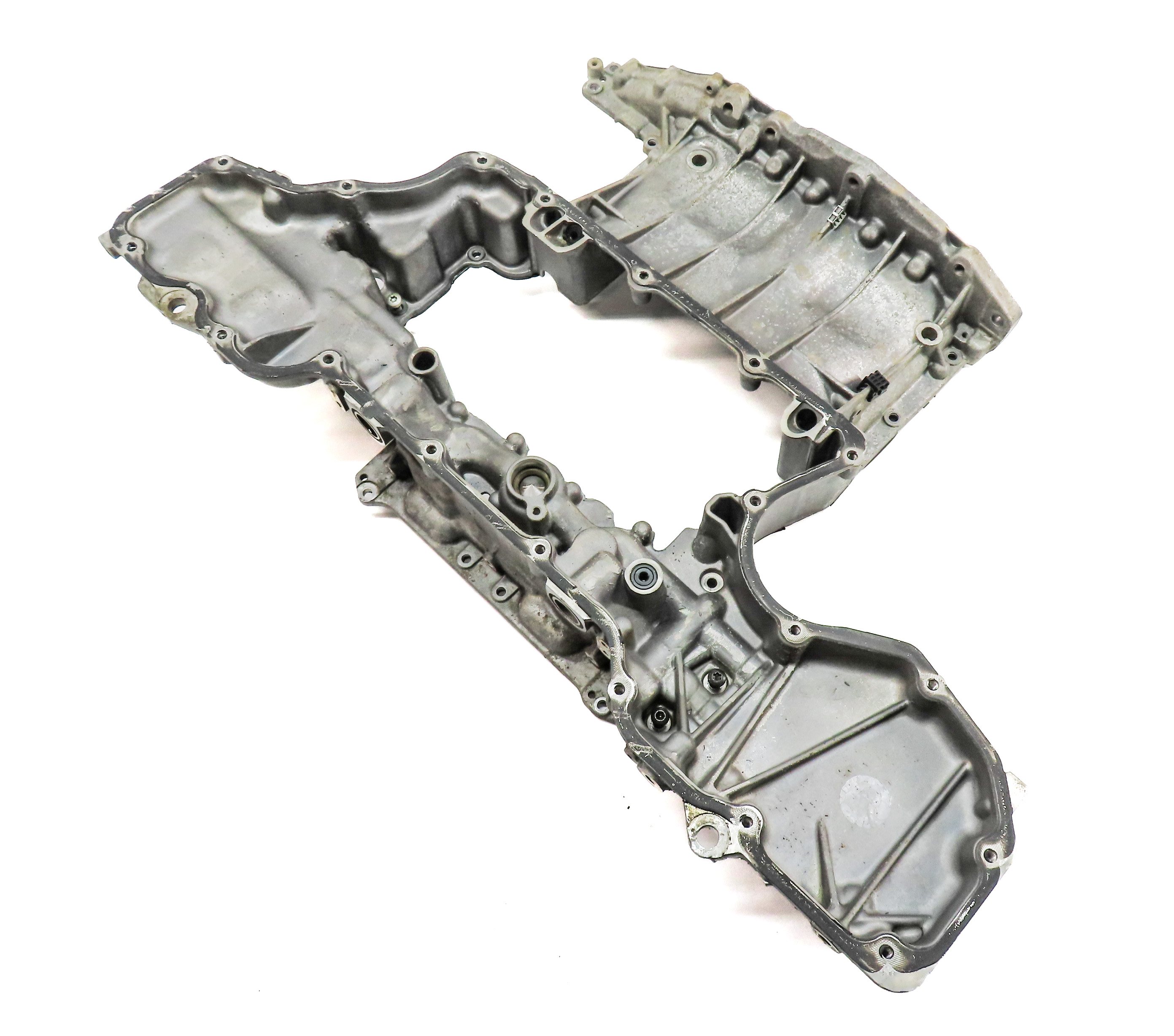 15-17 AUDI A8 S6 S7 RS7 S8 (D4 4H C7 4G8) 4.0L UPPER ENGINE MOTOR OIL FLUID PAN — exact item pictured
