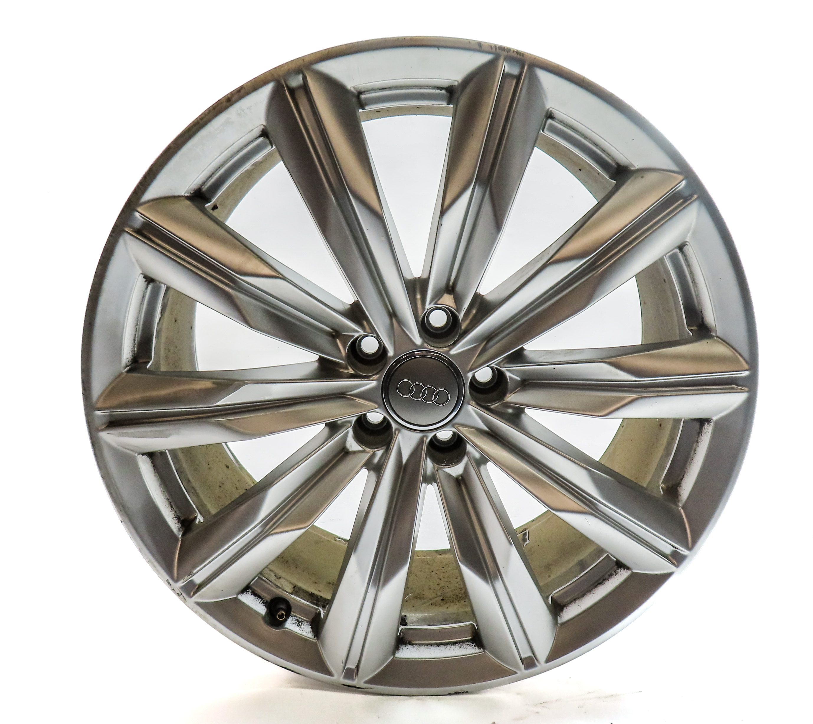 2016-2018 AUDI A8 D4 4H 20X9 INCH 10 SINGLE SPOKE ALUMINUM WHEEL RIM — exact item pictured