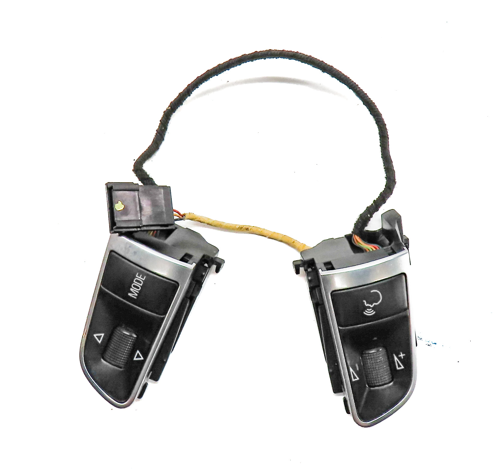 2012 AUDI S4 B8 8K DRIVER STEERING WHEEL MEDIA PHONE OPTION SELECT SWITCH SET/2 — exact item pictured