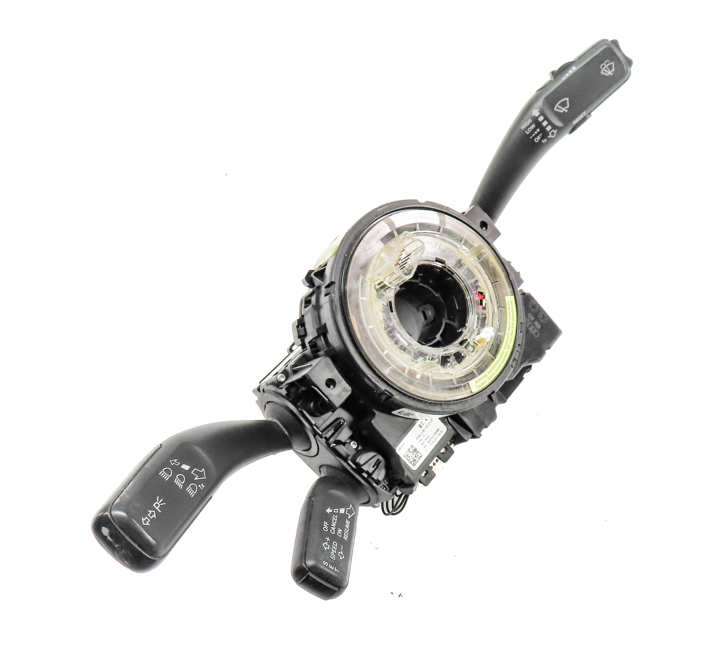 2009-2012 AUDI A4 S4 (B8 8K) STEERING COLUMN COMBINATION SWITCH & CLOCKSPRING — exact item pictured