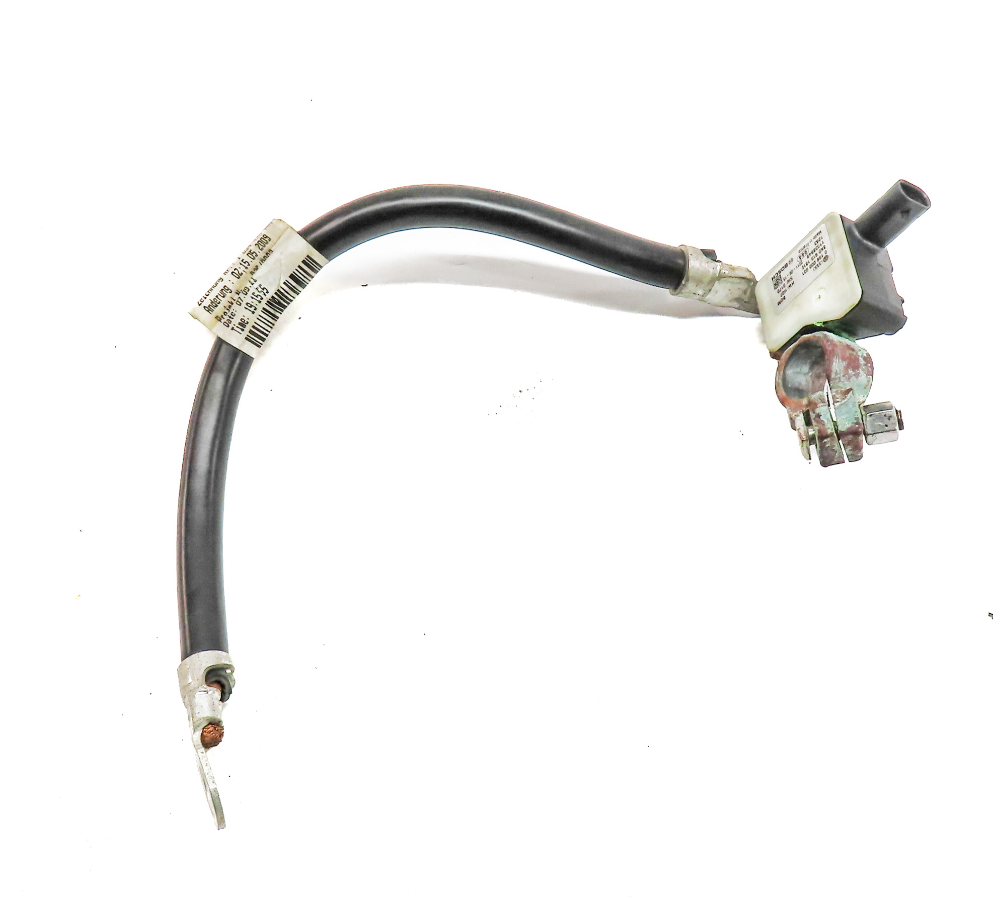 2012 AUDI S4 B8 8K 3.0L SUPER (CCBA) ENGINE NEGATIVE BATTERY TERMINAL WIRE CABLE — exact item pictured