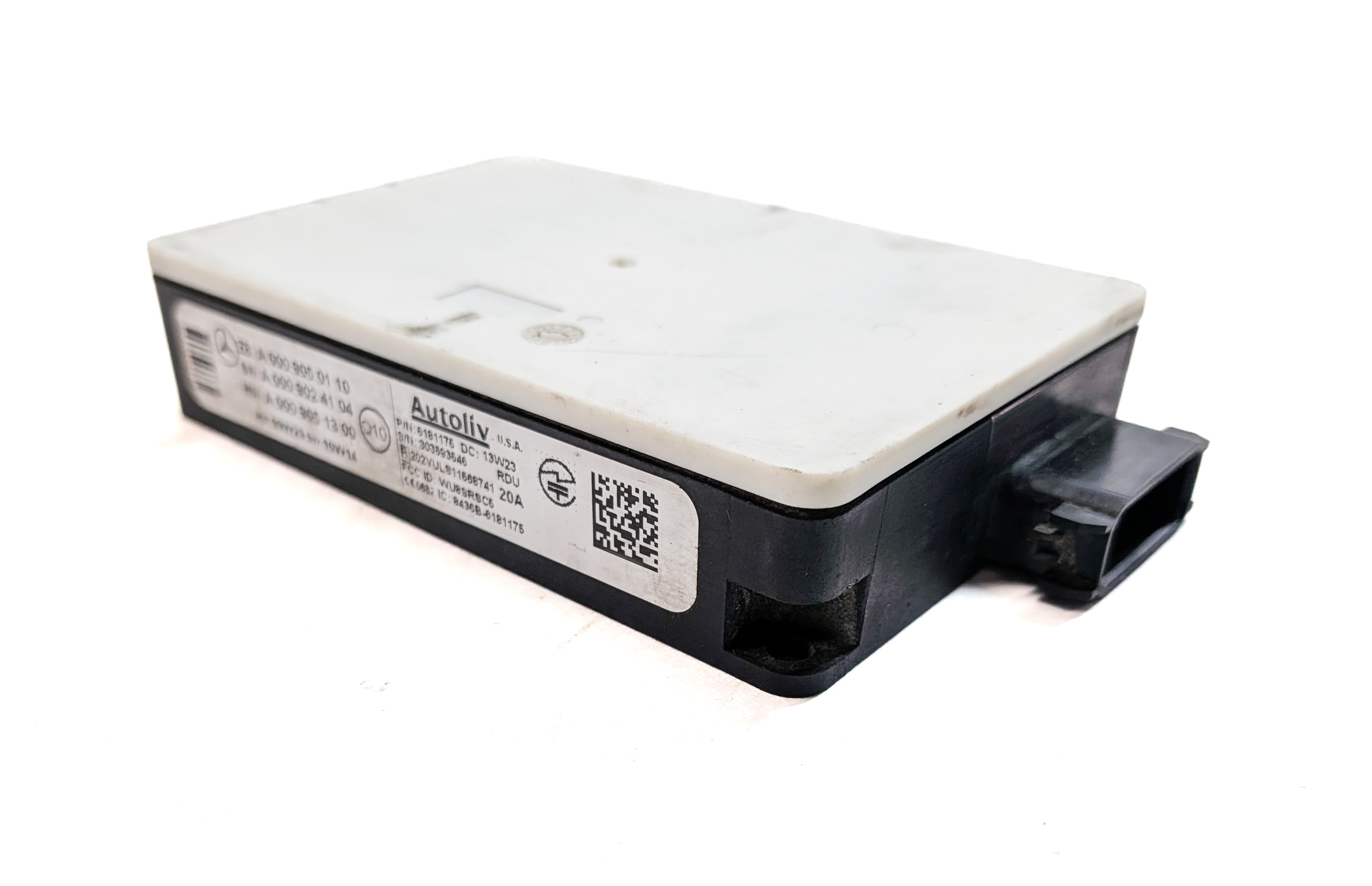 2013 MERCEDES GL550 (X166) REAR DRIVER ASSIST BLIND SPOT RADAR SENSOR MODULE — exact item pictured