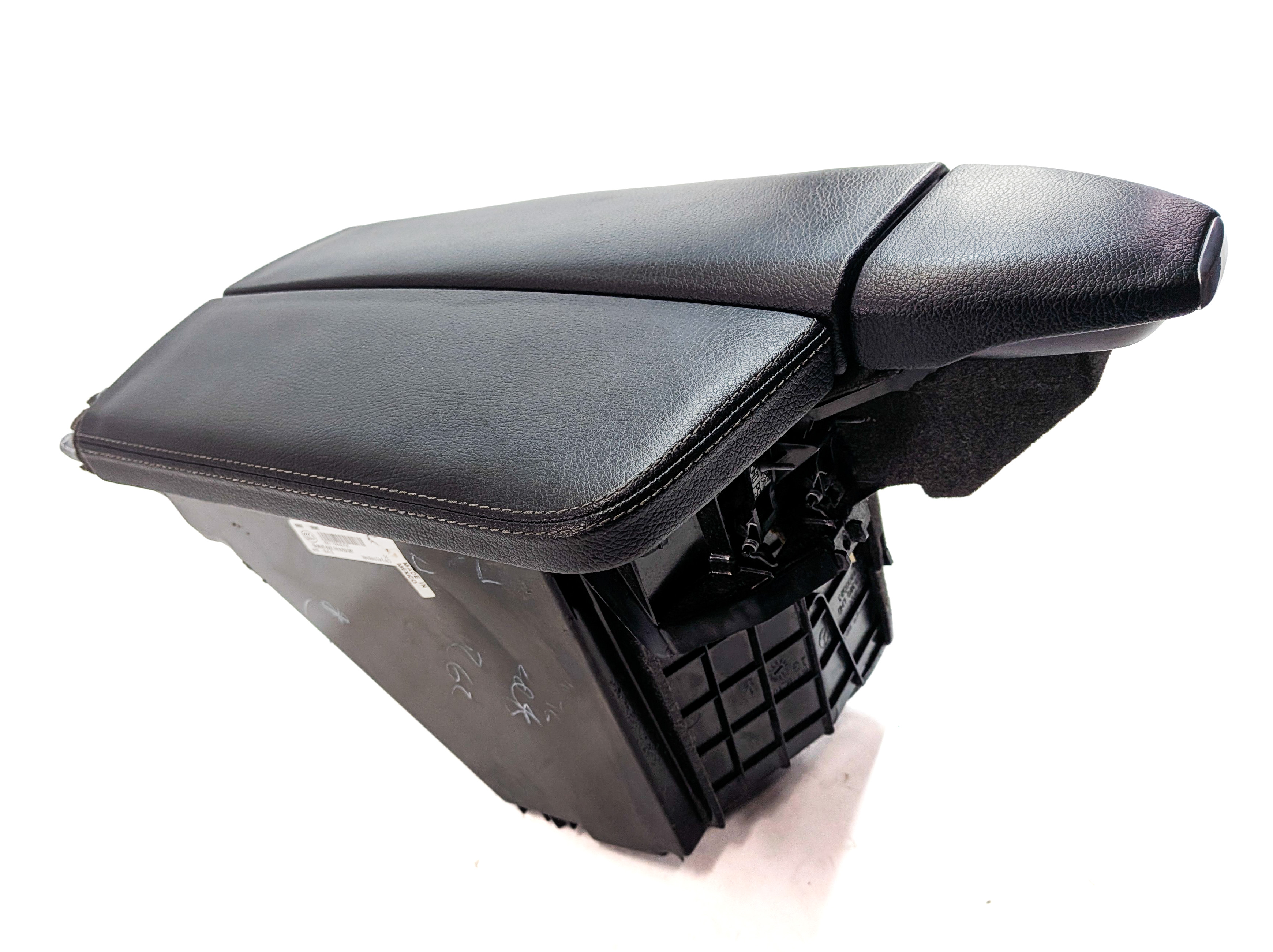 12-15 MERCEDES GL ML (W166 X166) FRONT CENTER CONSOLE ARMREST LID (Black) — exact item pictured