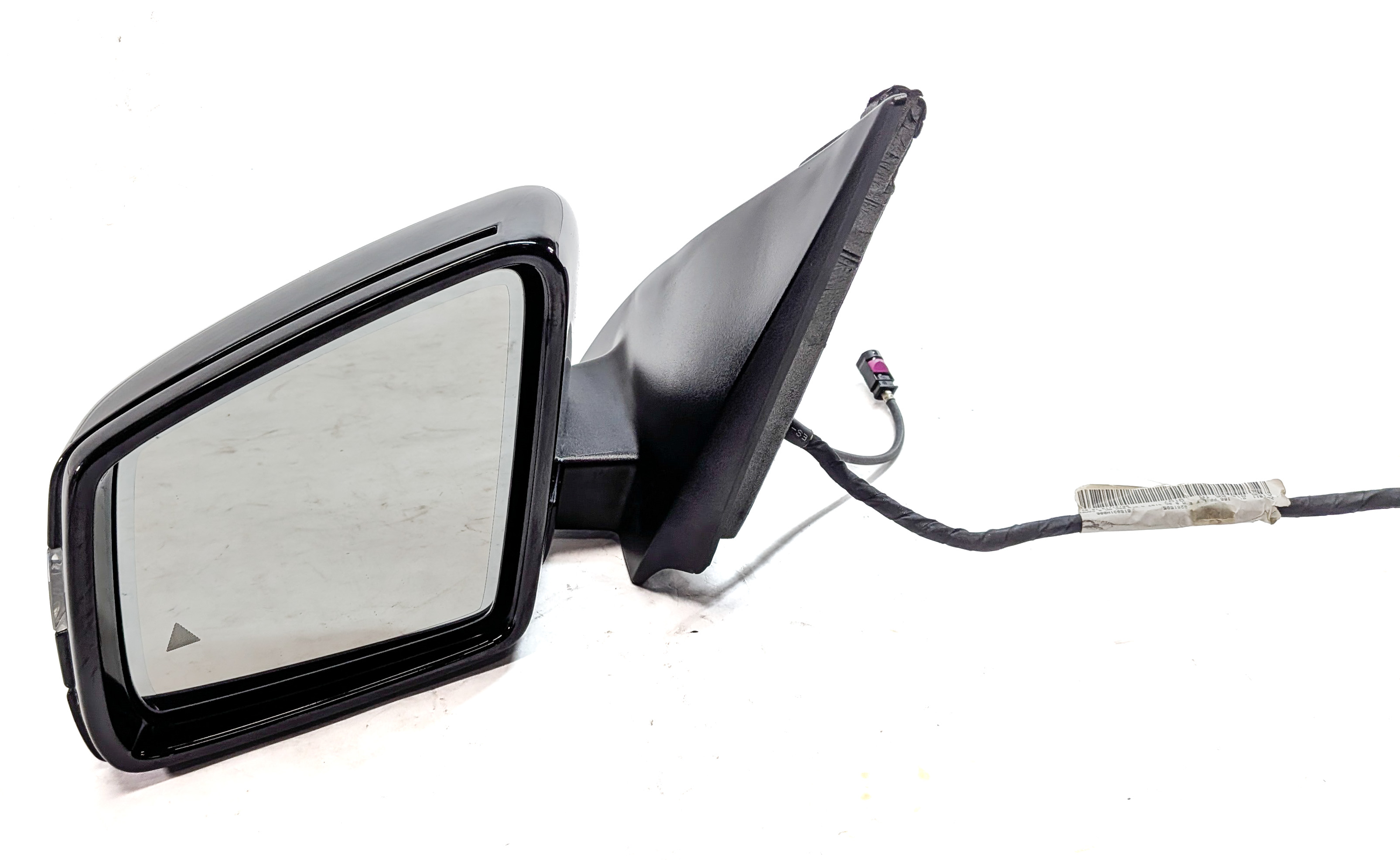 2013-2016 MERCEDES GL (X166) LEFT DRIVER DOOR MIRROR MEM AUTODIM CAMERA (Black) — exact item pictured