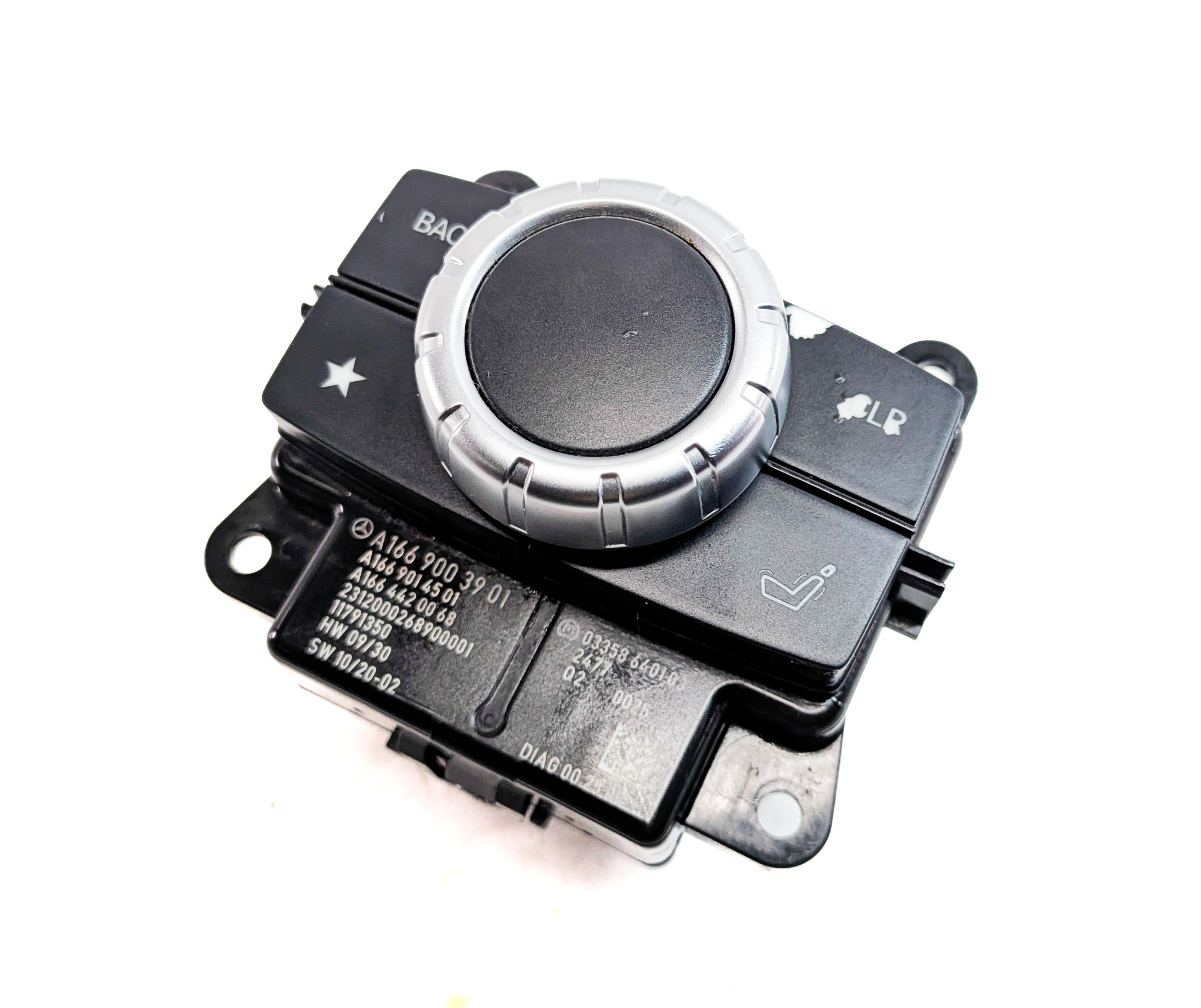 12-13 GL ML CLASS W166 X166 FRONT CENTER CONSOLE MMI MEDIA CONTROL KNOB — exact item pictured
