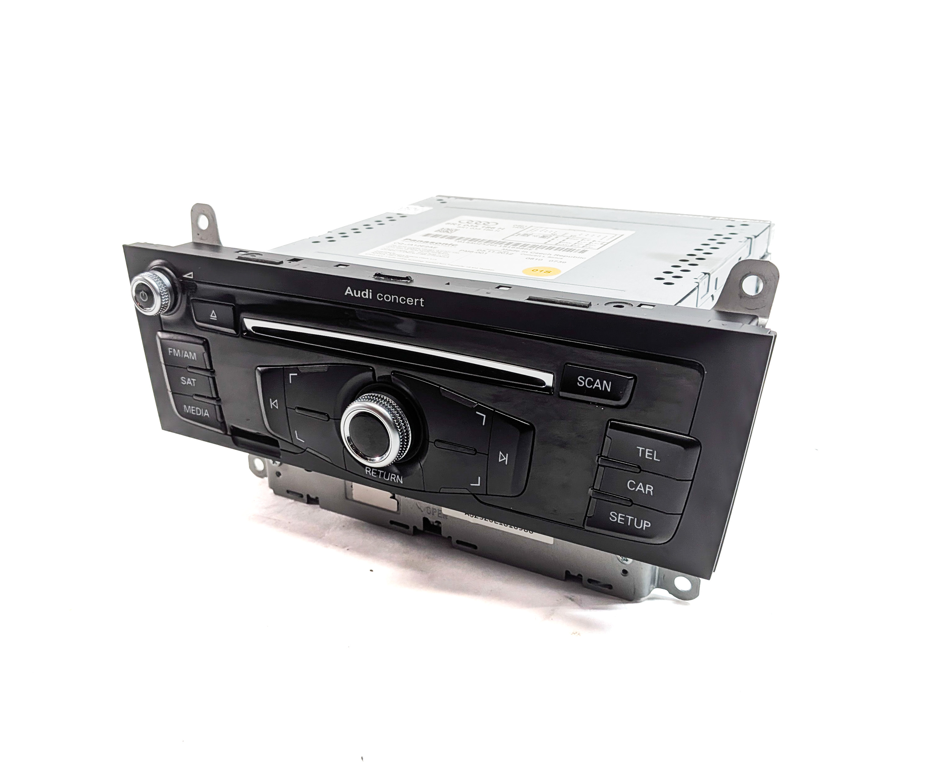 2013 AUDI Q5 (B8 8R) FRONT CENTER DASH RADIO CD SD MEDIA MMI HEAD CONTROL UNIT — exact item pictured
