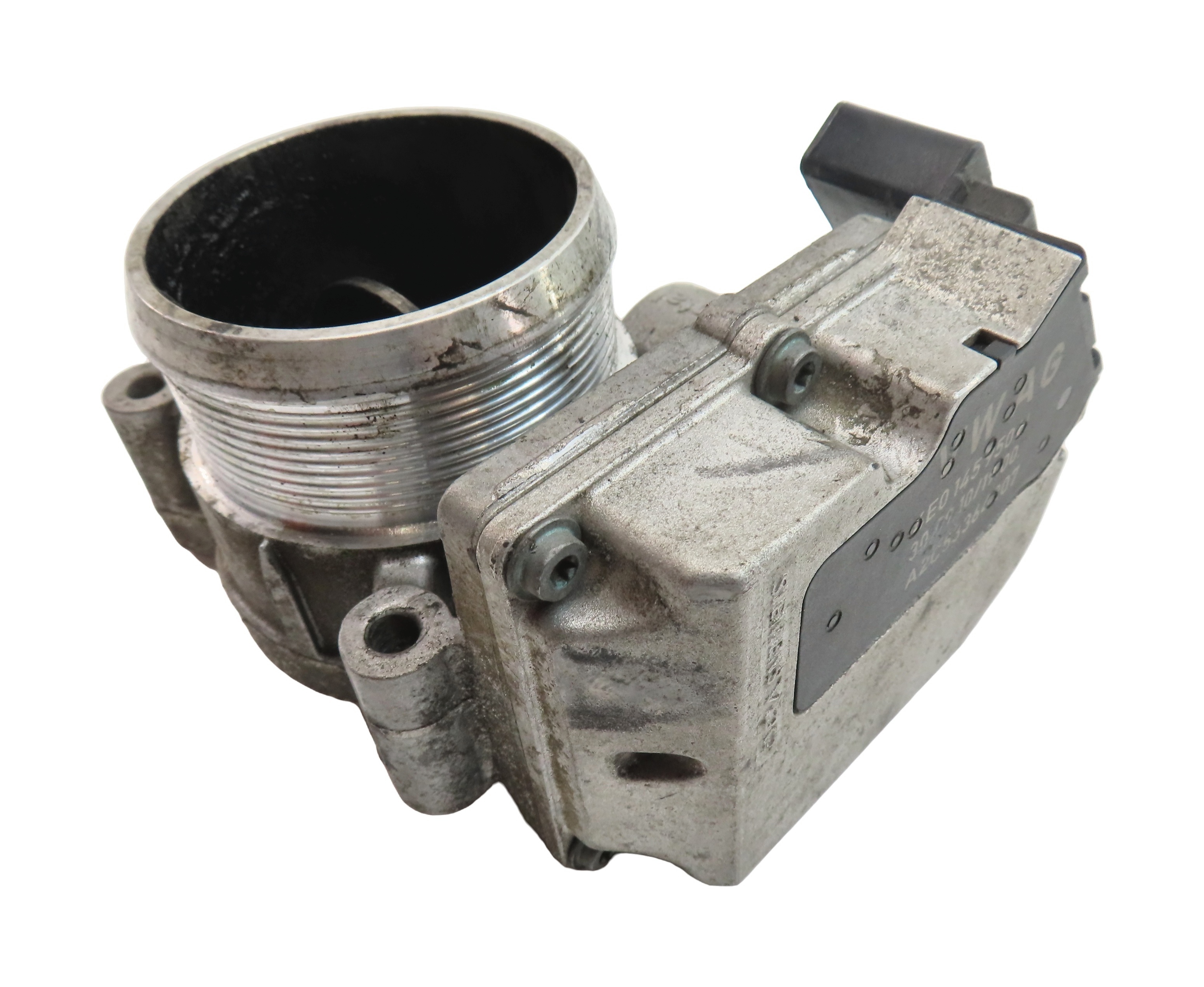 2011-2012 AUDI Q7 (4L) 3.0L CATA TURBO DIESEL ENGINE THROTTLE BODY — exact item pictured