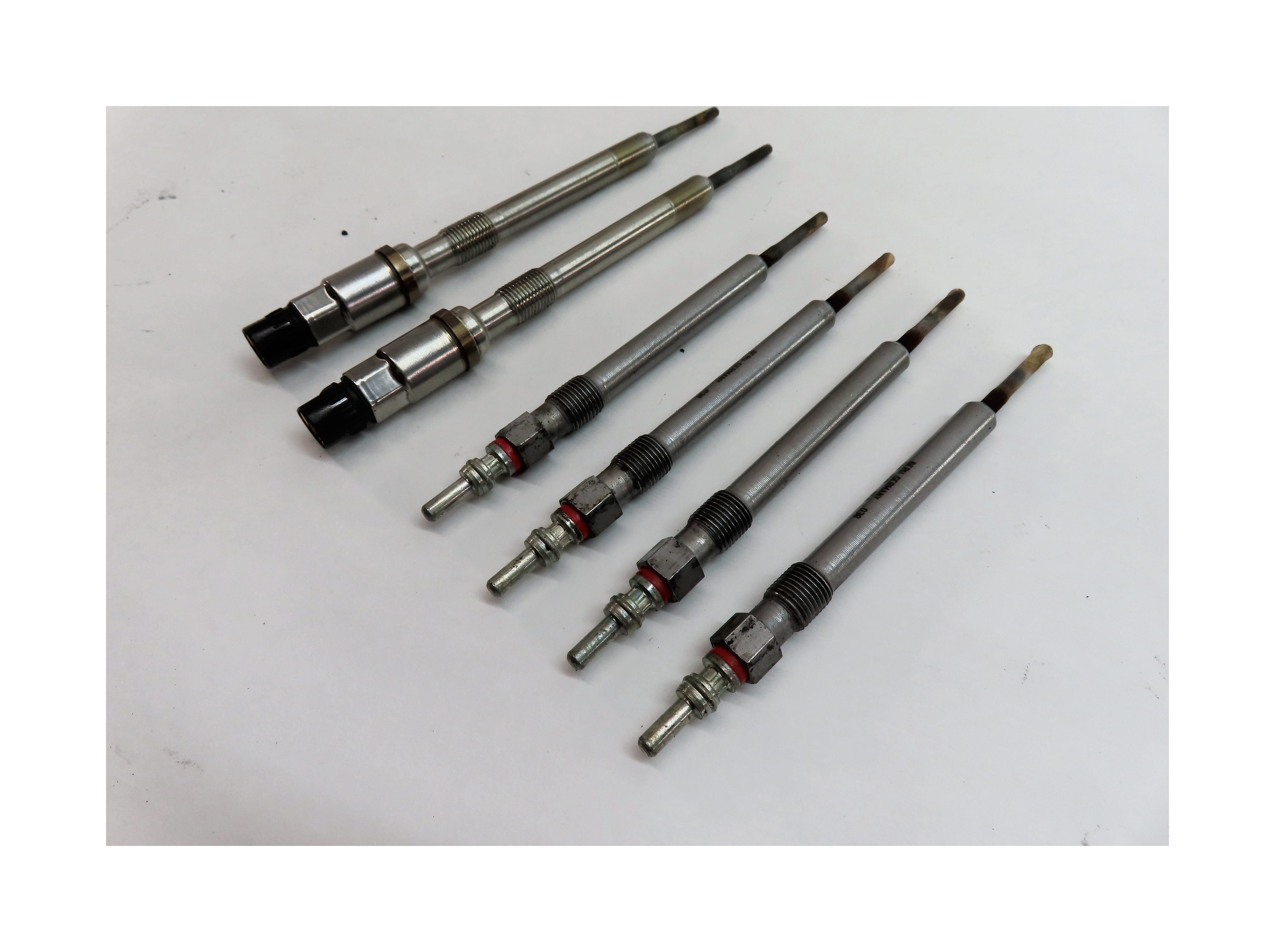 2011 AUDI Q7 (4L) 3.0L DIESEL (CATA) ENGINE GLOW PLUG SET/6 — exact item pictured