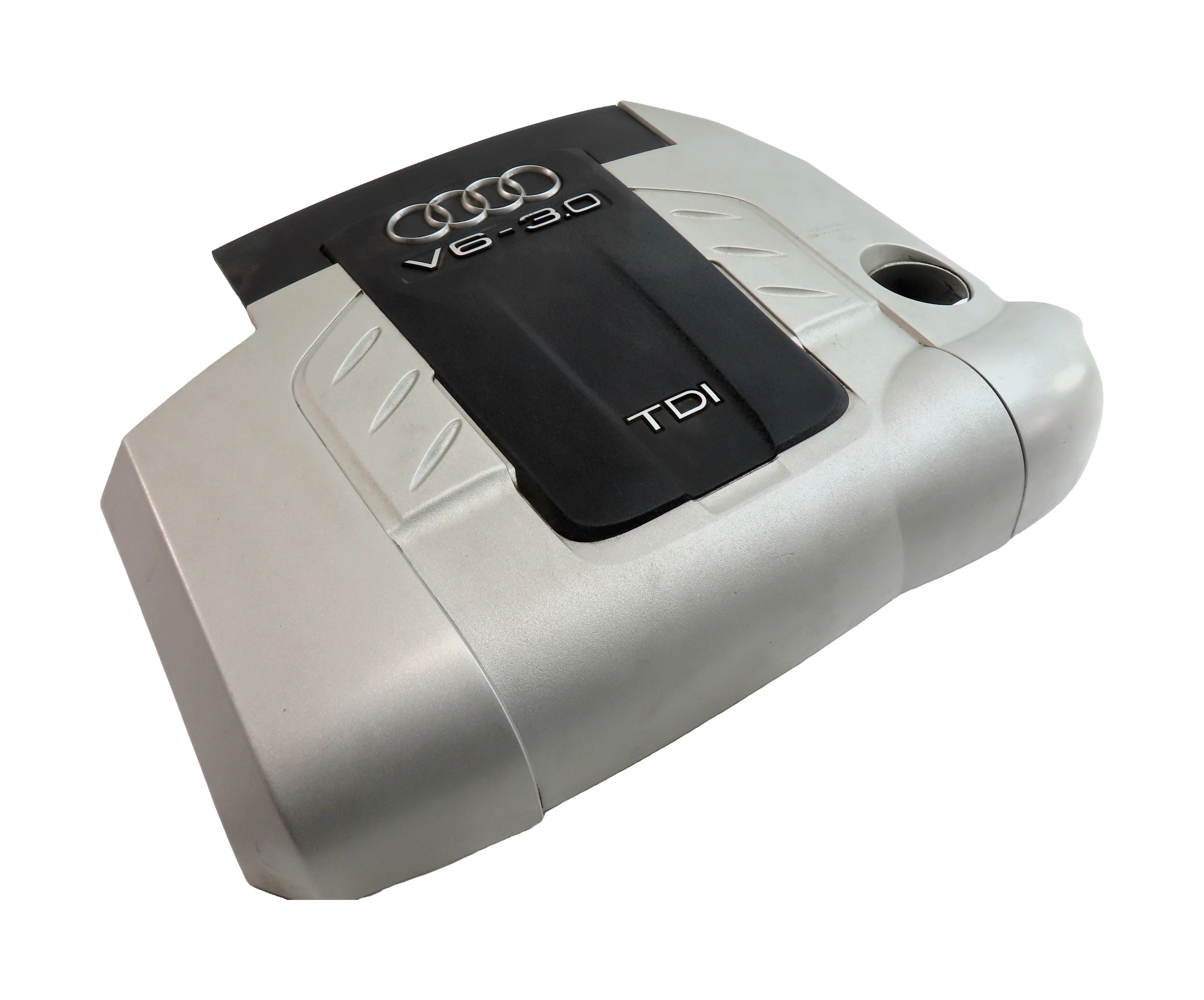 2009-2012 AUDI Q7 (4L) 3.0L DIESEL (CATA) ENGINE MOTOR COVER TRIM PANEL — exact item pictured