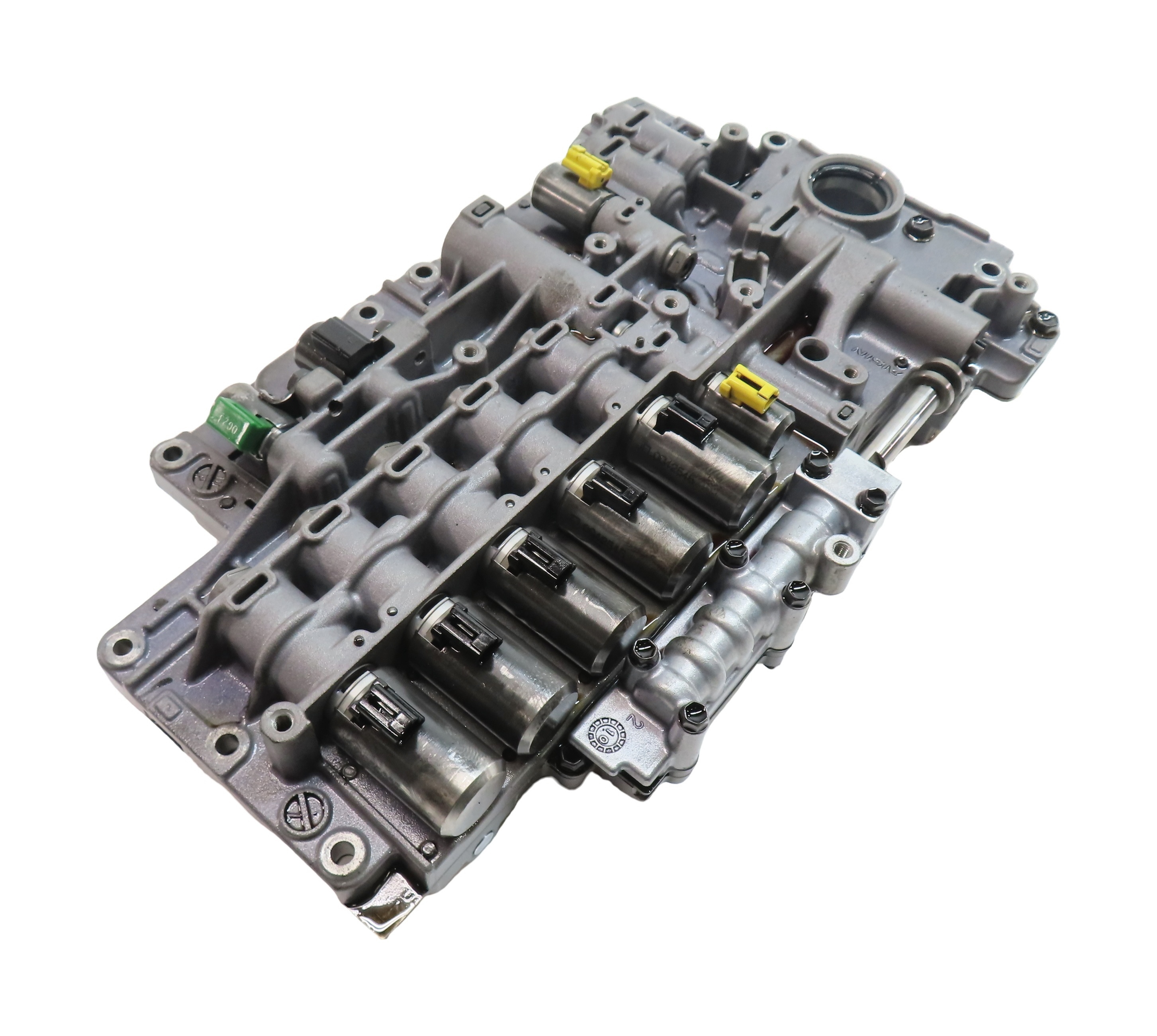 11-12 VW TOUAREG / AUDI Q7 (4L) DIESEL 8-SPD MHC AUTO TRANSMISSION VALVE BODY — exact item pictured