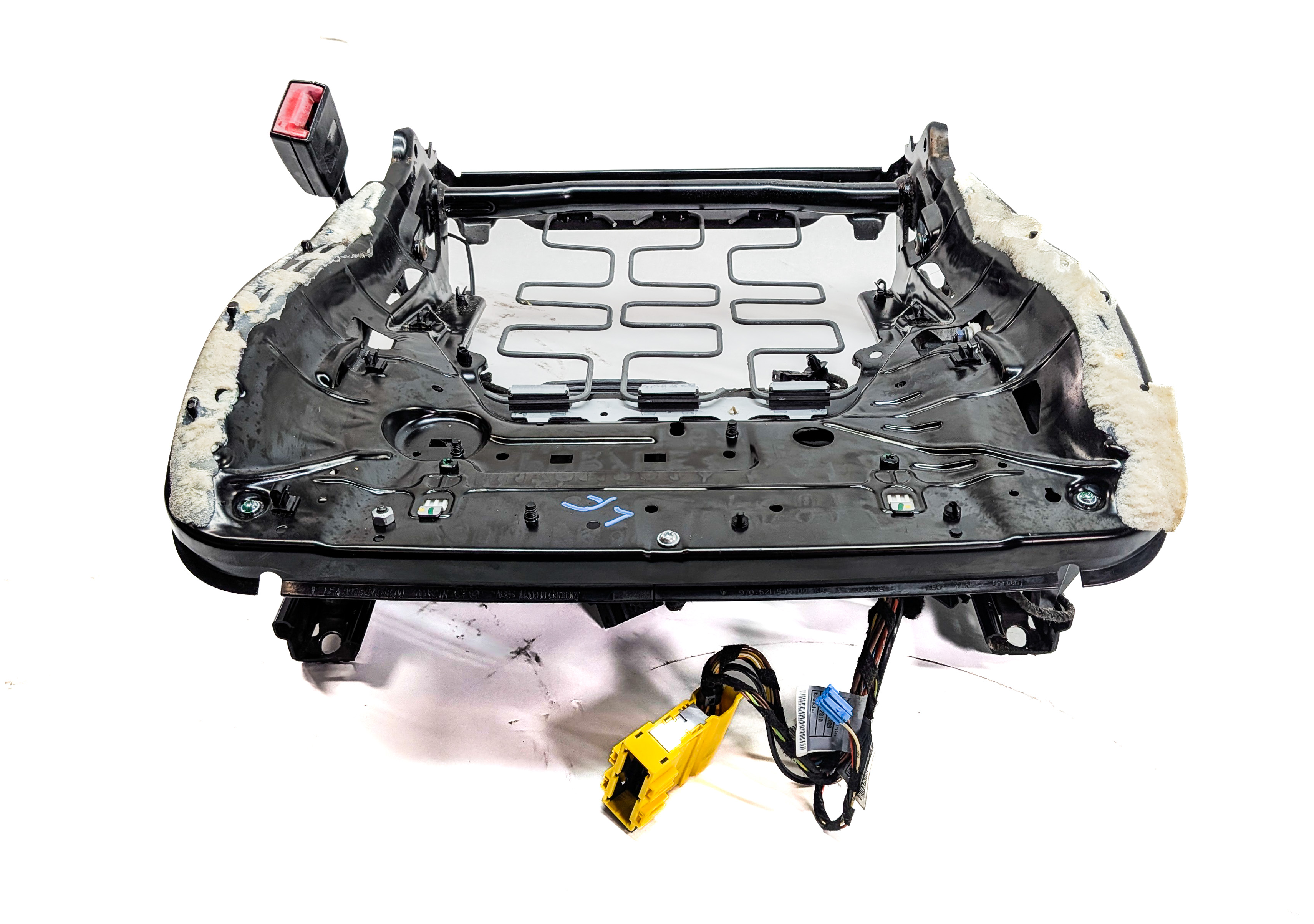 10-16 PORSCHE PANAMERA (970 G1) LEFT FRONT DRIVER MEMORY SEAT TRACK w/ MOTORS — exact item pictured
