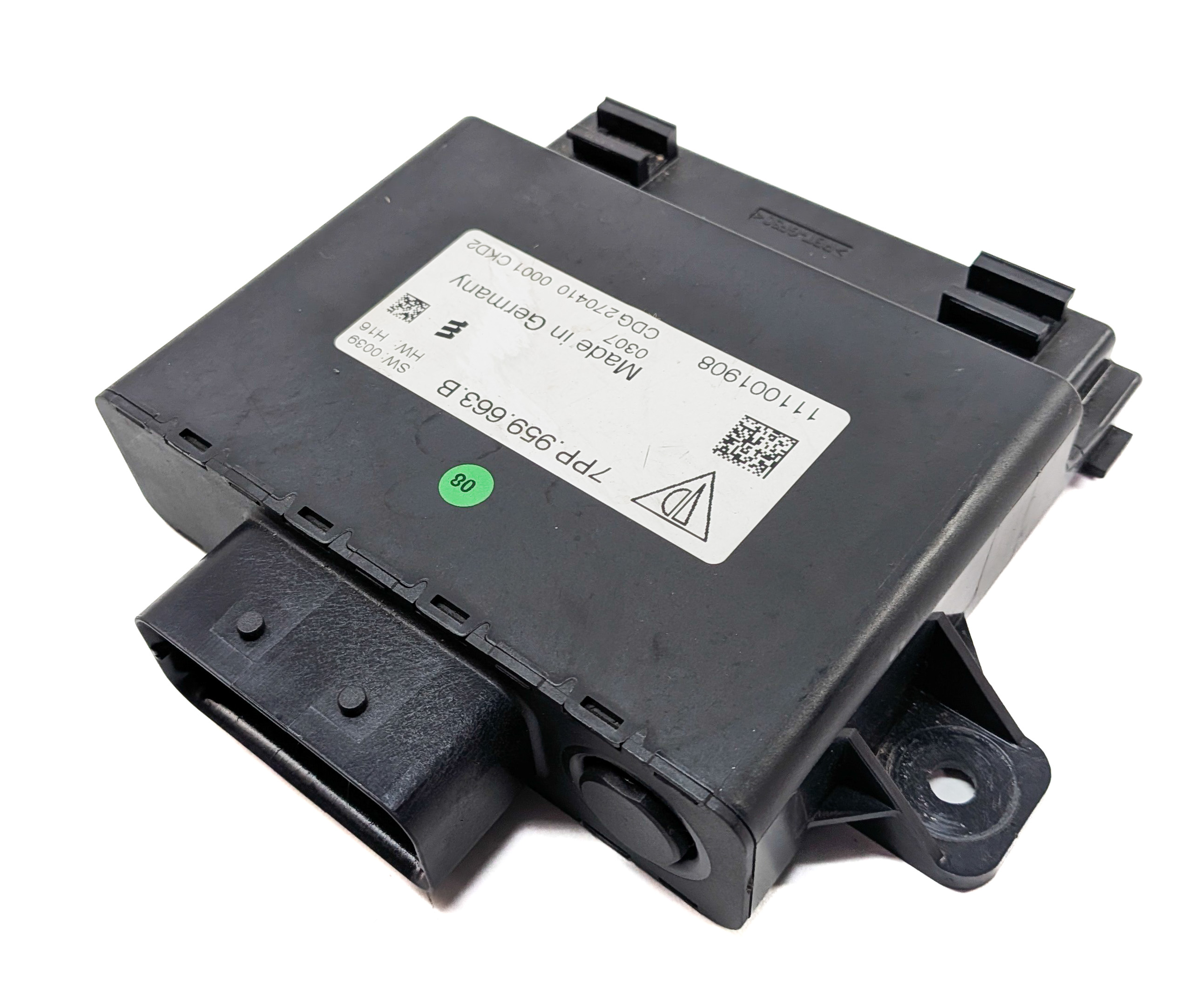 2011 PORSCHE PANAMERA (970) 3.6L M46.20 ENGINE VOLTAGE CONVERTER CONTROL MODULE — exact item pictured