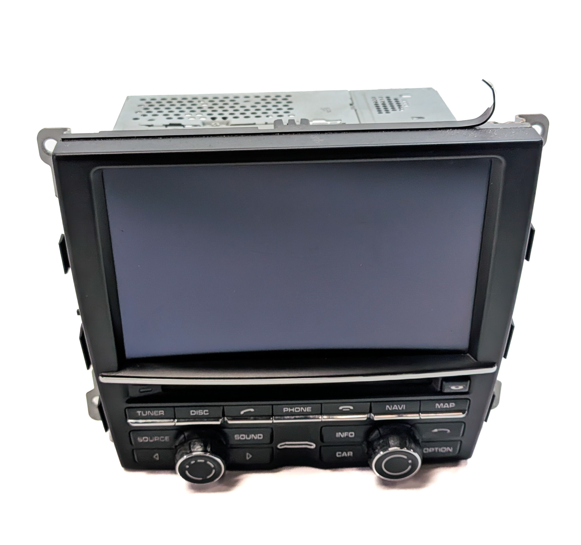 2011 PORSCHE PANAMERA (970) FRONT RADIO SATELLITE CD DVD NAVIGATION HEAD UNIT — exact item pictured