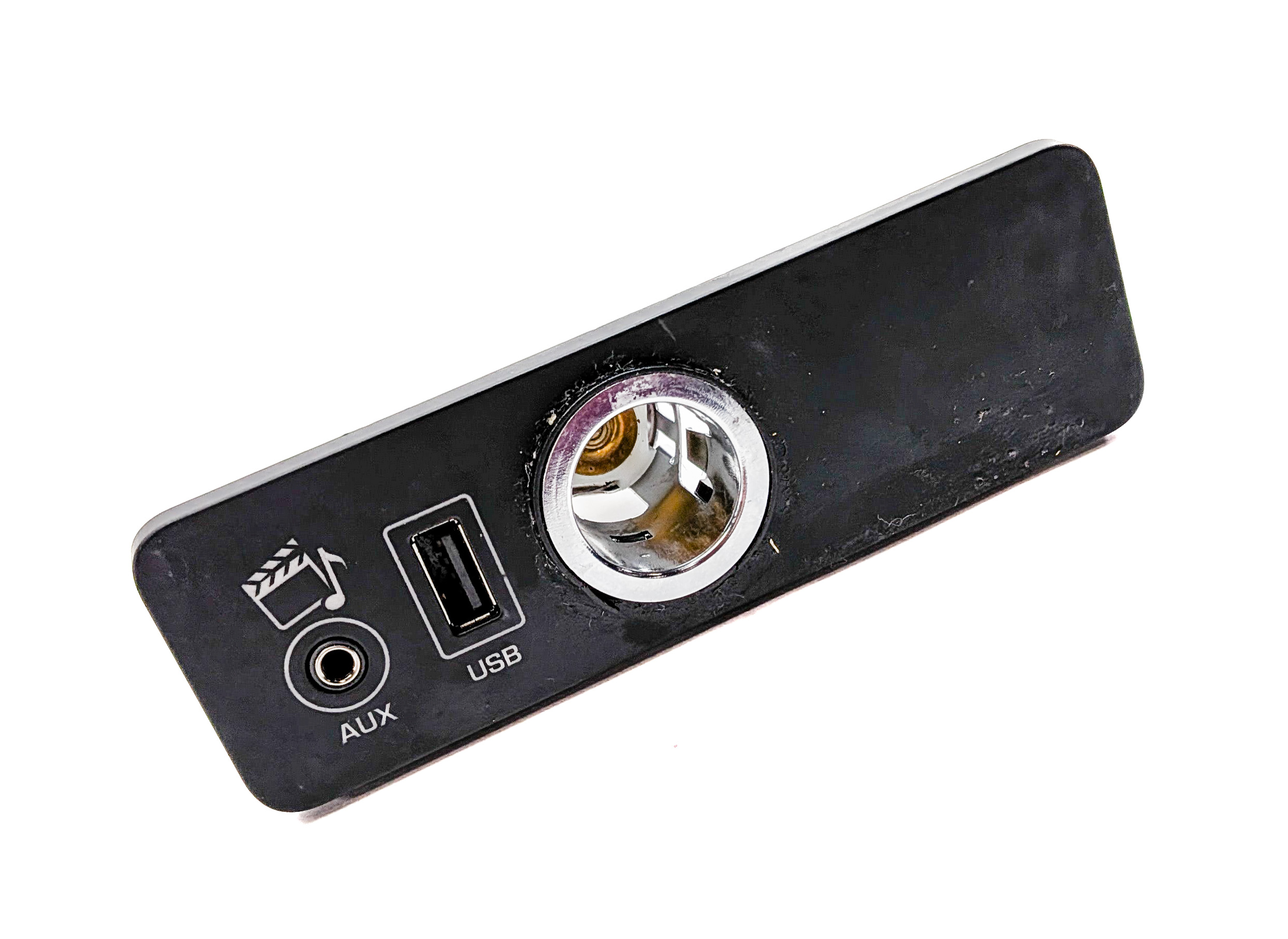 2014 RANGE ROVER SPORT (L494) AUXILIARY AUX IN INPUT USB 12V POWER SOCKET PANEL — exact item pictured