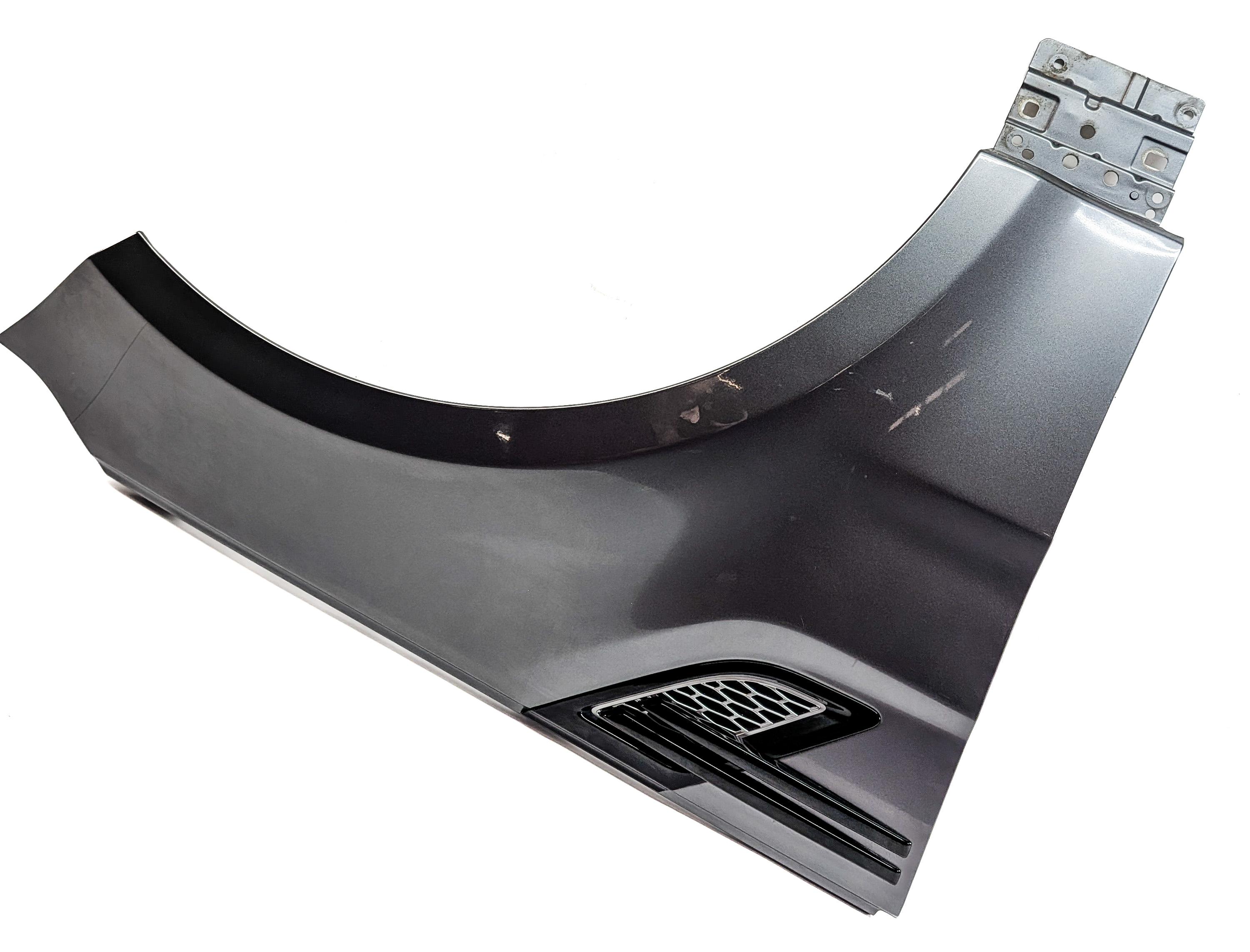 14-17 RANGE ROVER SPORT L494 FRONT RIGHT PASSENGER FENDER w/GRILLE (Grey) — exact item pictured