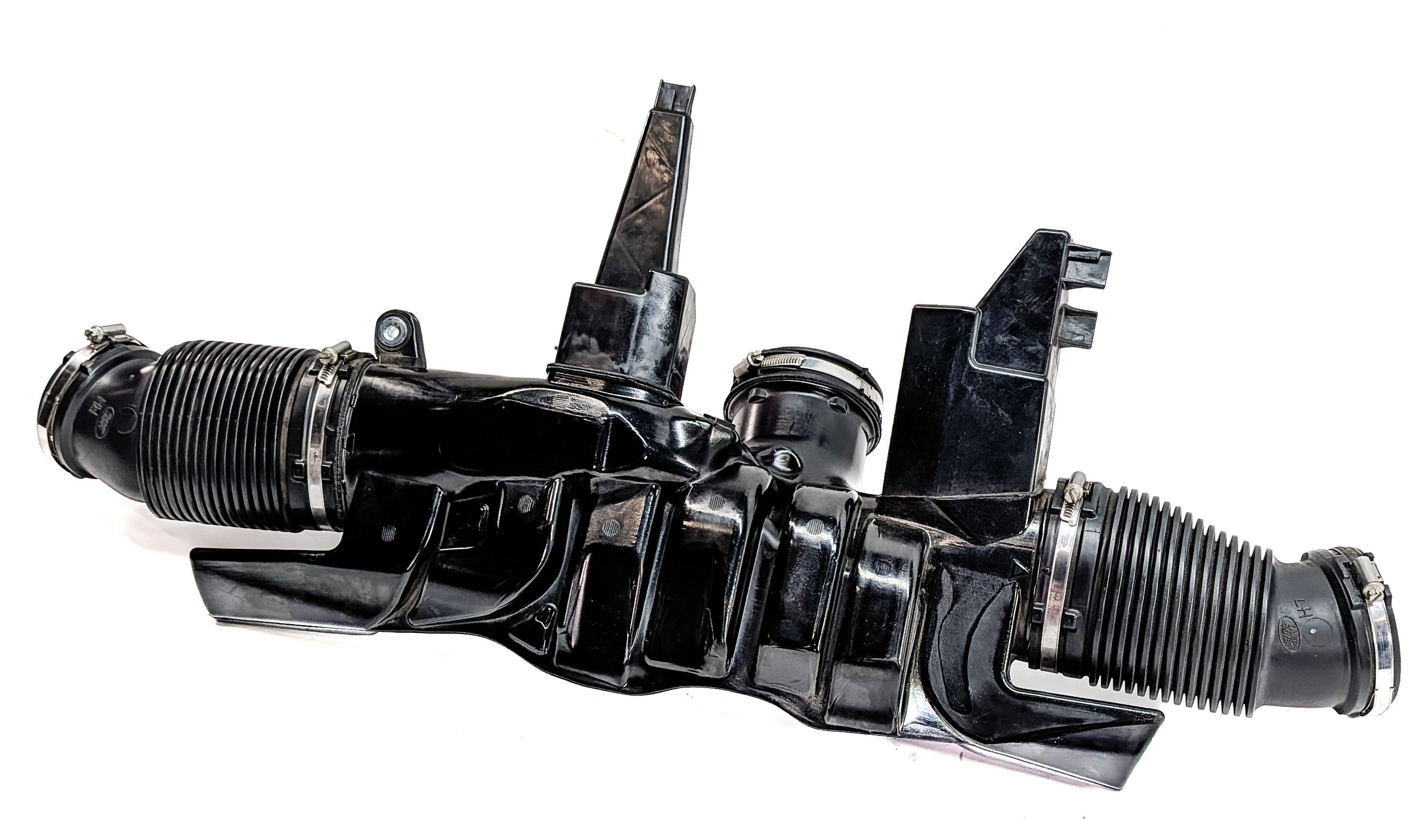 2014 ROVER SPORT (L494) 5.0L SUPER (AJ133) ENGINE AIR INTAKE RESONATOR DAMPER — exact item pictured