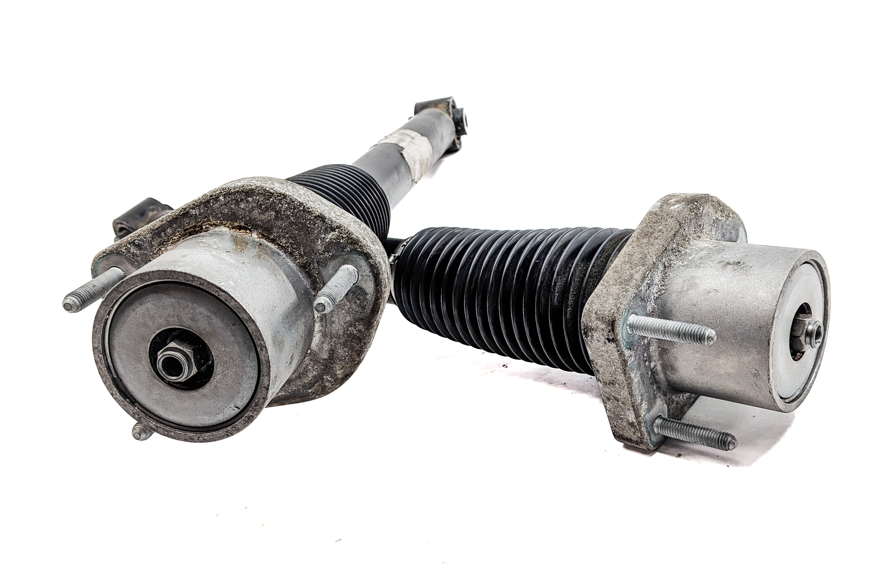 14-15 RANGE ROVER SPORT L494 5.0L REAR LEFT RIGHT AIR SUSPENSION SHOCK STRUT SET — exact item pictured