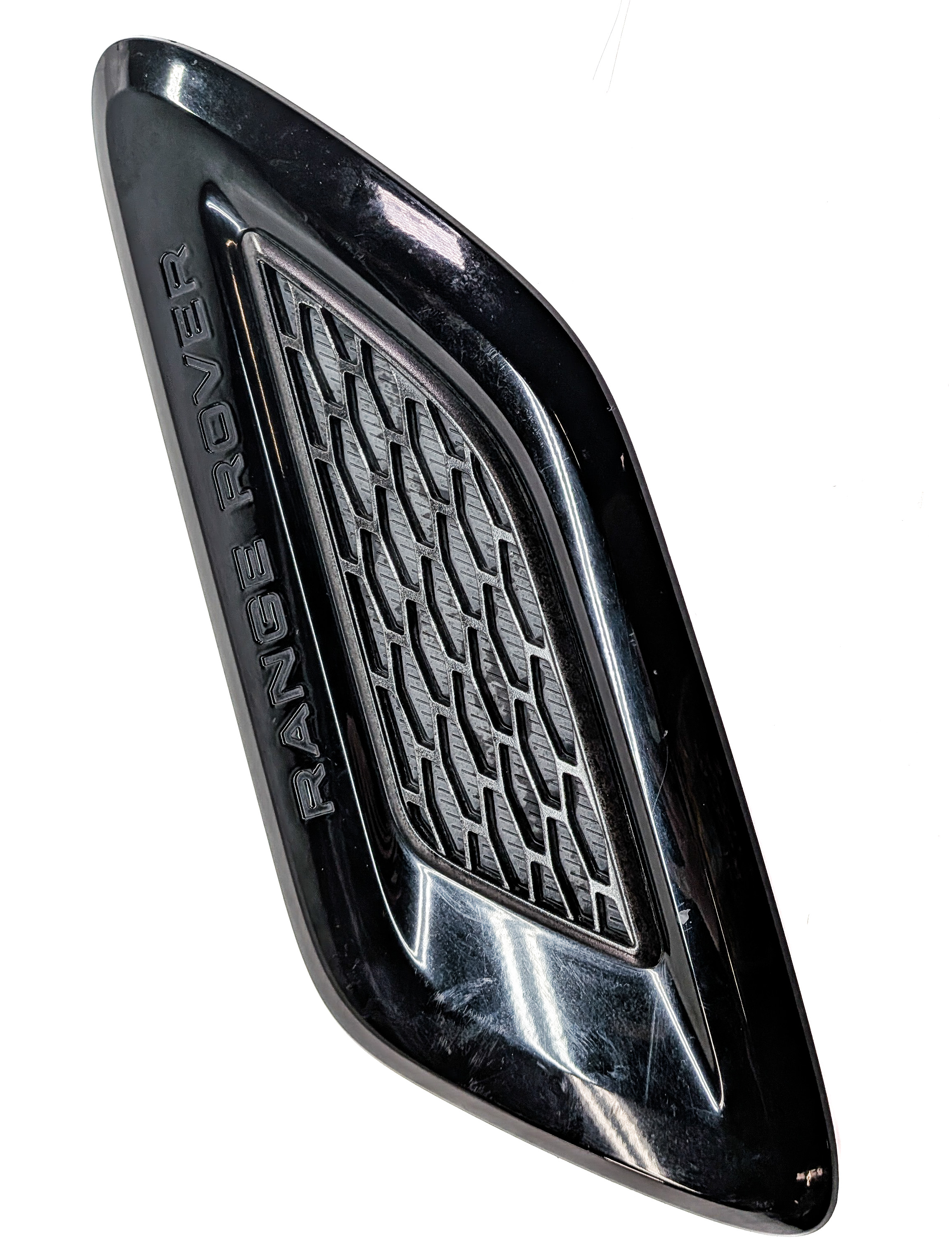 2014 RANGE ROVER SPORT (L494) FRONT RIGHT PASSENGER HOOD GRILLE VENT TRIM — exact item pictured