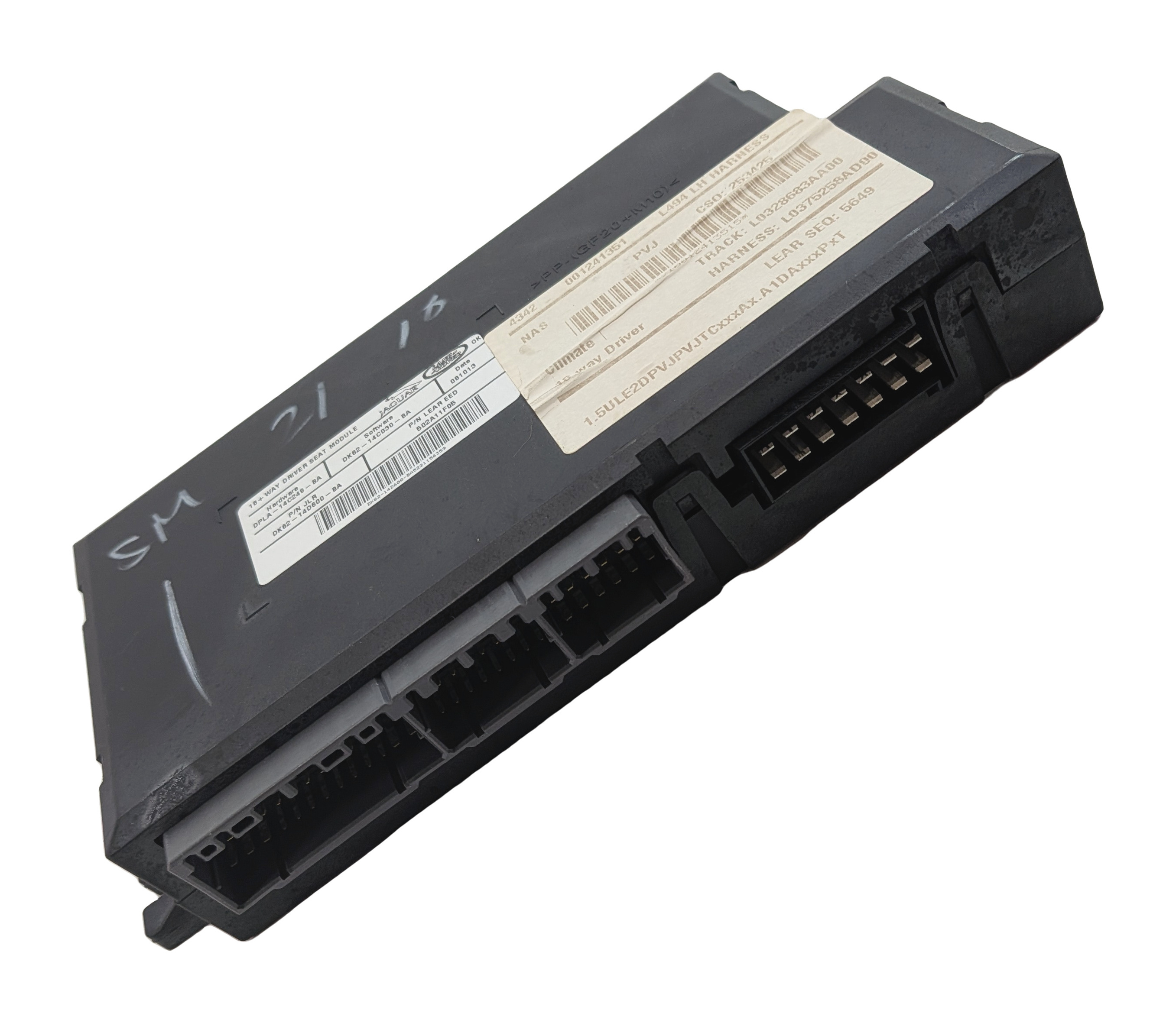 2014 RANGE ROVER SPORT (L494) FRONT LEFT DRIVER SEAT CONTROL MODULE — exact item pictured