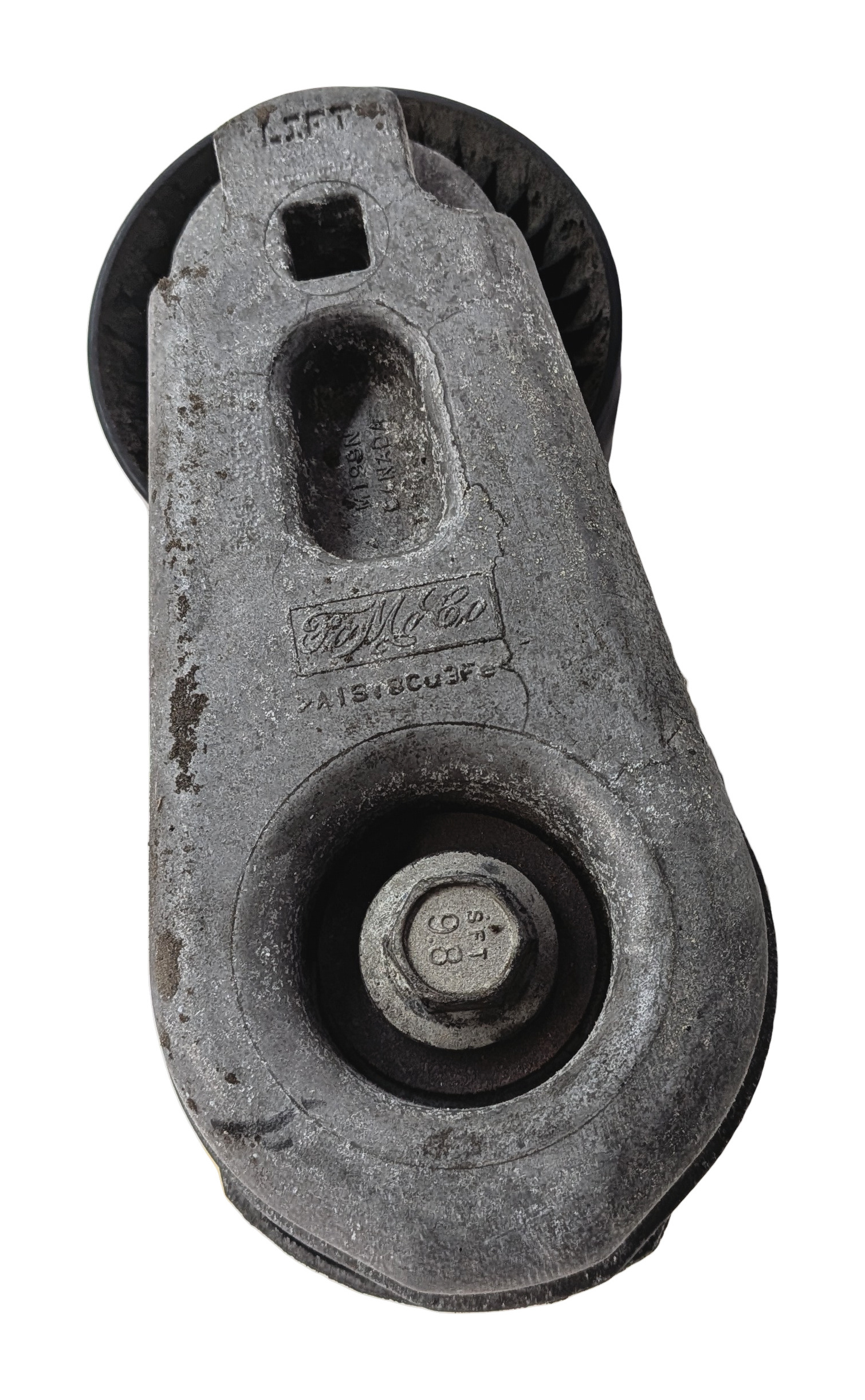 2014 RANGE ROVER SPORT (L494) 5.0L SUPER (AJ133) ENGINE BELT TENSIONER PULLEY — exact item pictured