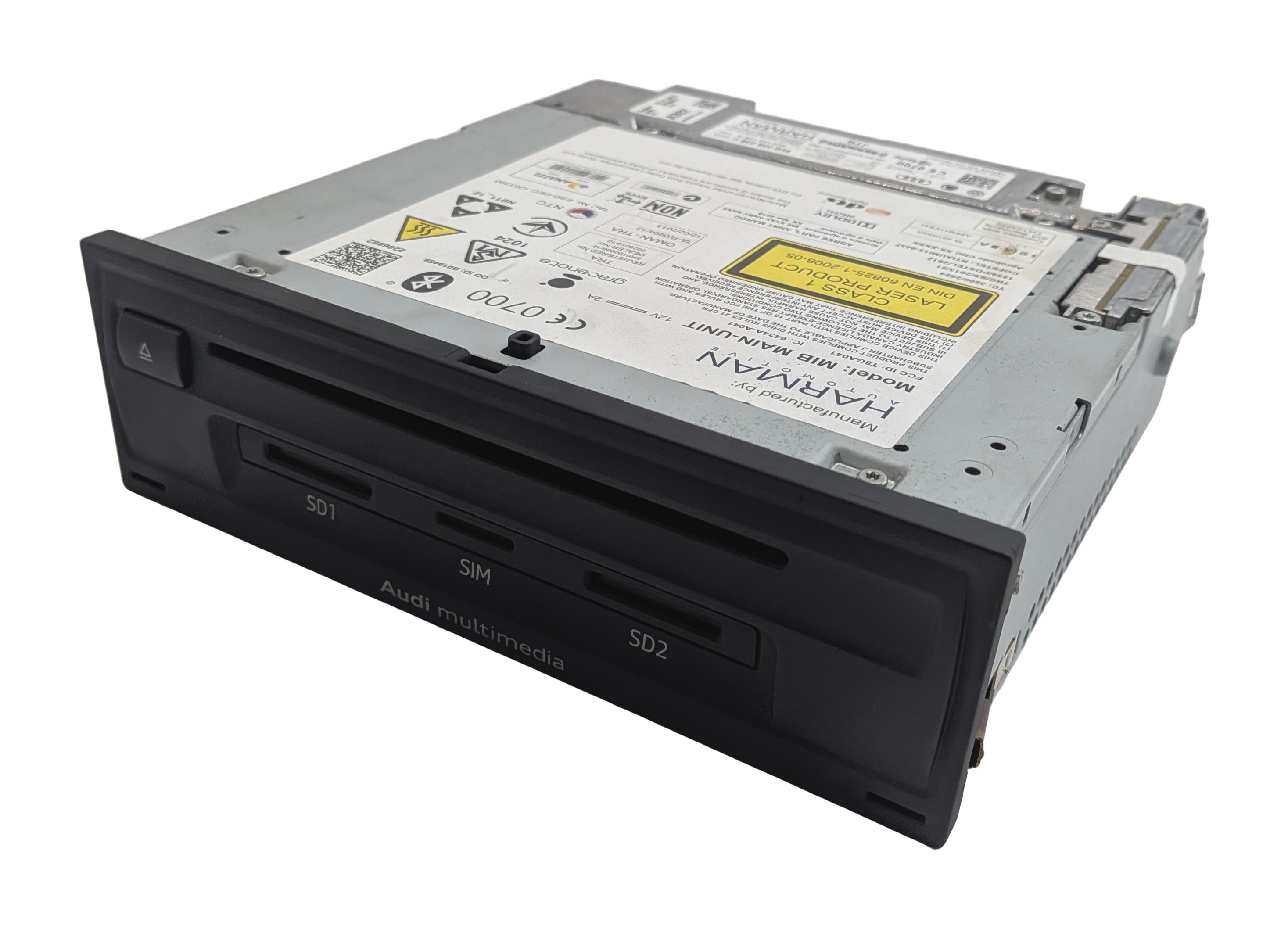 2016-2018 AUDI A3 (8V) RADIO STEREO SIM SD CD MMI MULTIMEDIA PLAYER (HARMAN) — exact item pictured