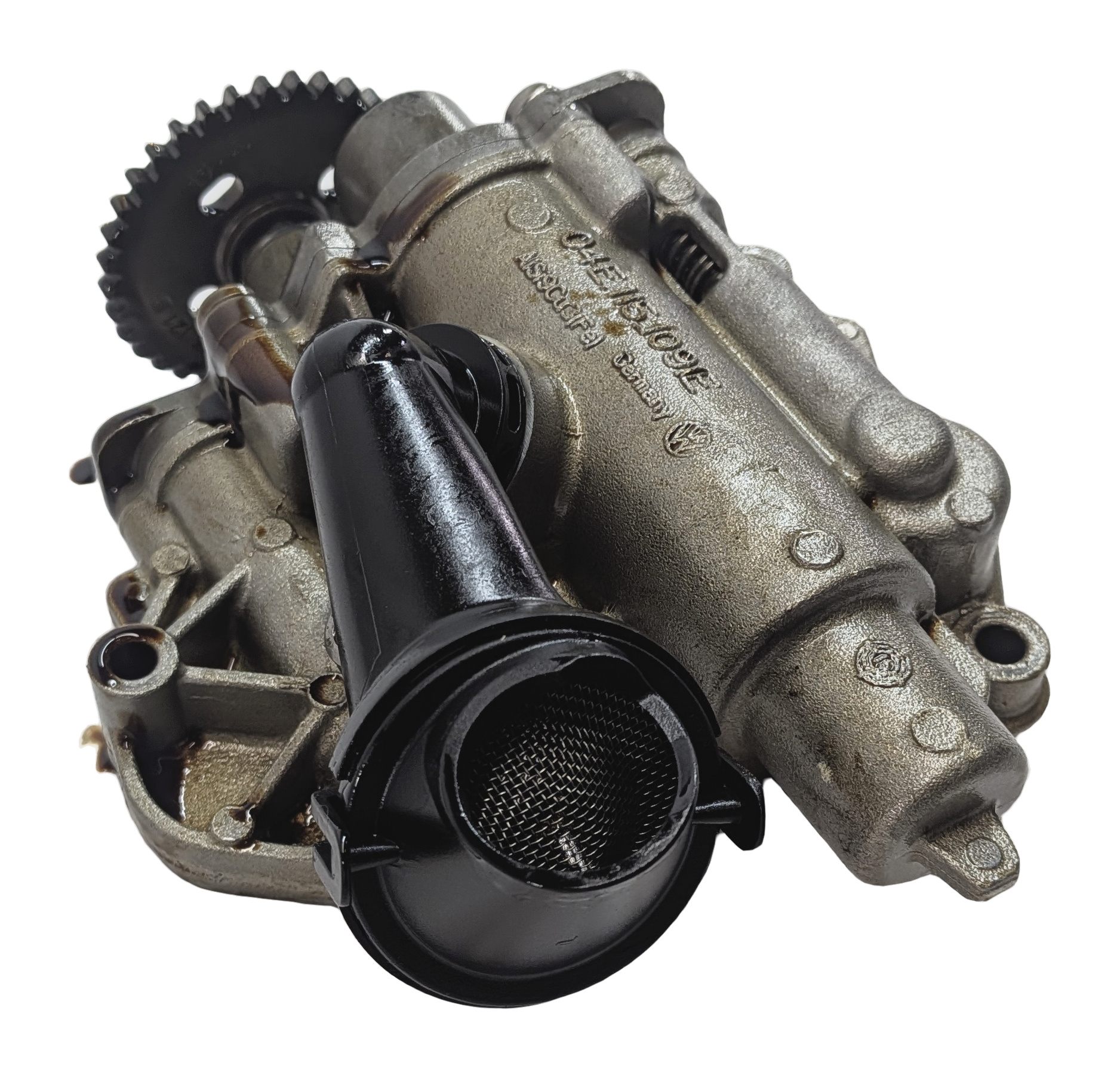 2016 AUDI A3 E-TRON (8V) 1.4L HYBRID (CXUA) ENGINE MOTOR OIL FLUID PUMP ASSEMBLY — exact item pictured