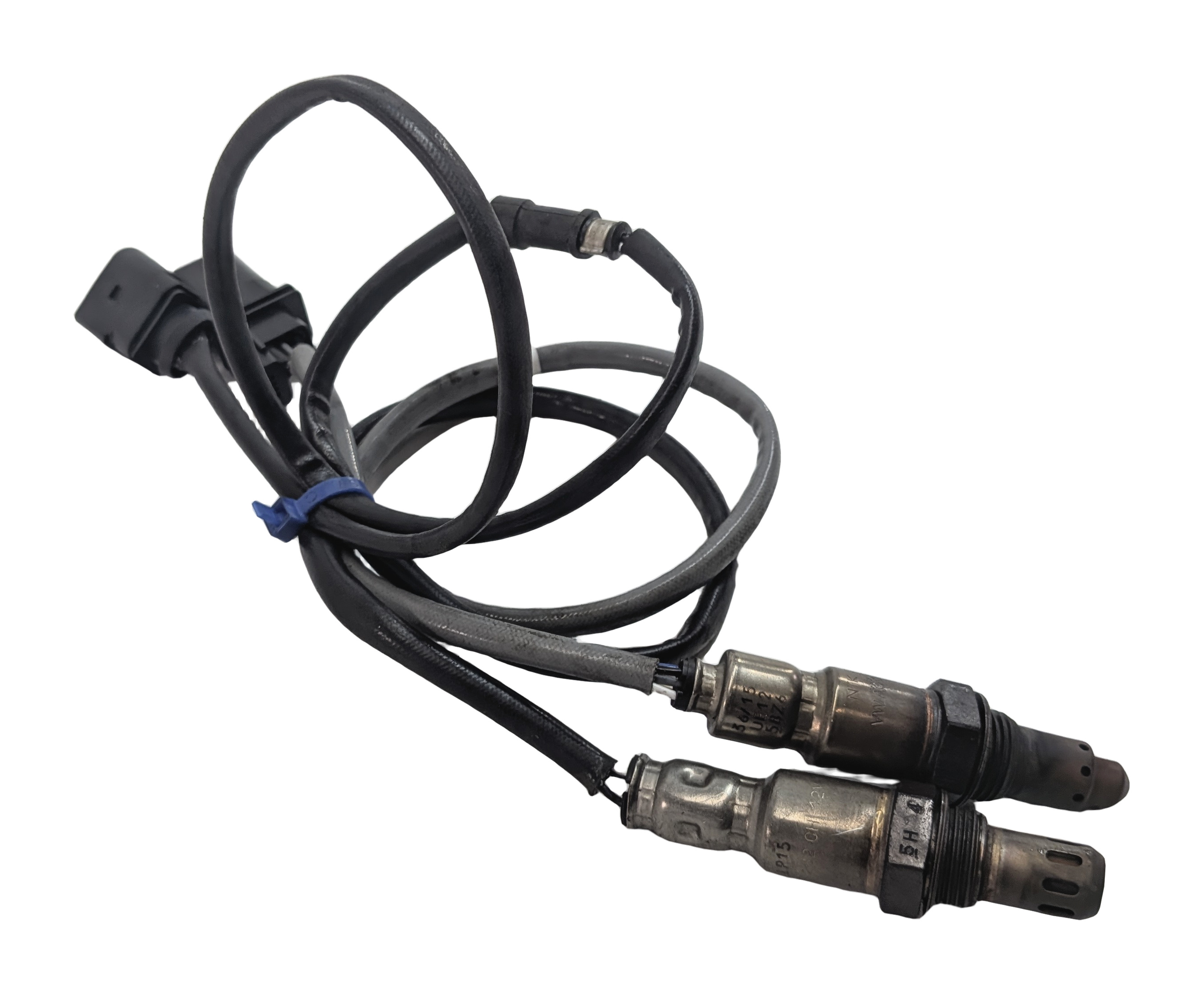 16 AUDI A3 E-TRON 8V 1.4L HYBRID CXUA ENGINE OXYGEN O2 LAMBDA WIRE SENSOR SET/2 — exact item pictured