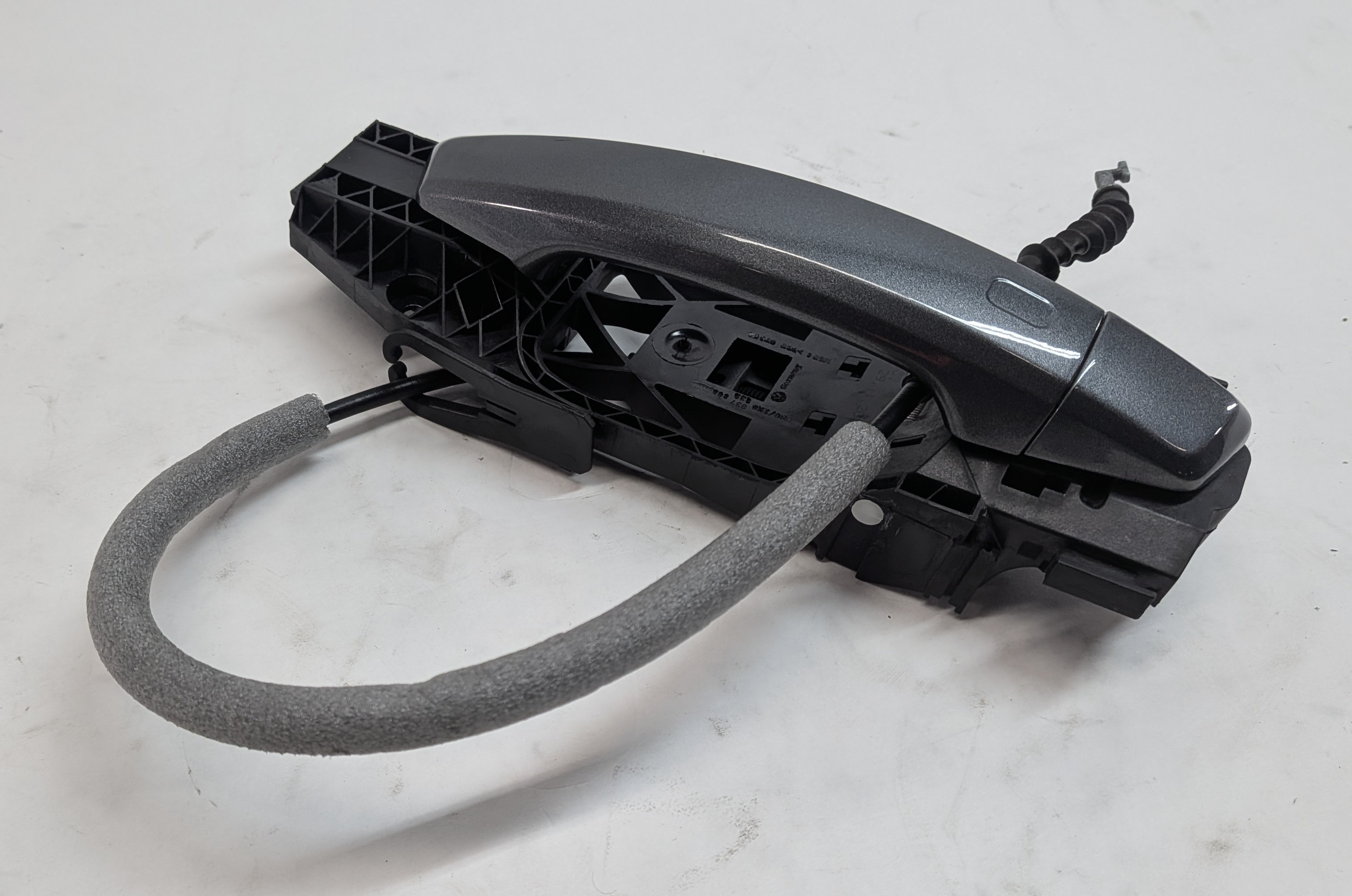 2015-2019 AUDI A3 S3 RS3 TT (8V MK3) REAR LEFT EXTERIOR DOOR HANDLE (Gray) — exact item pictured