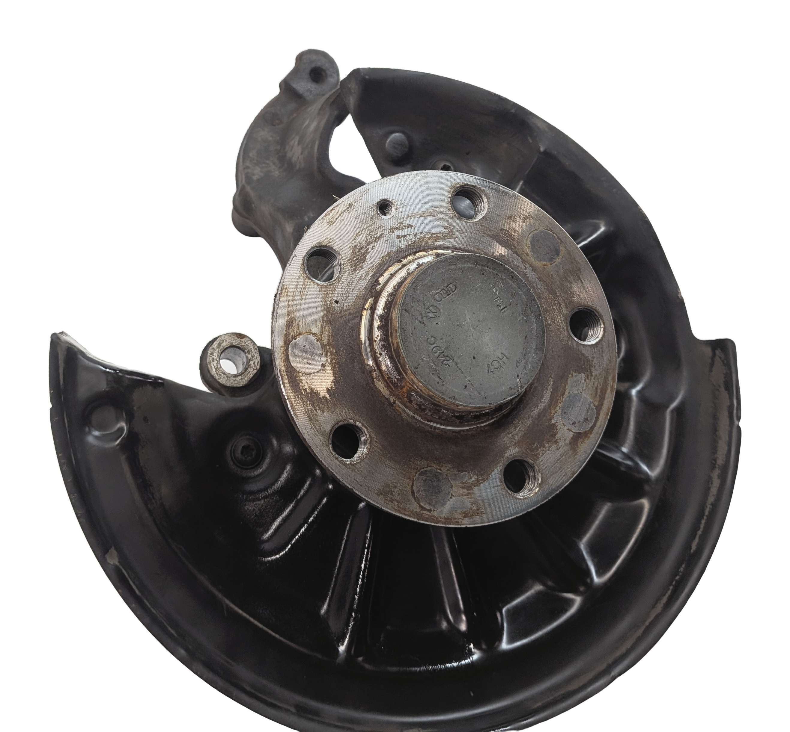 2015-2018 VW GOLF AUDI A3 (8V) 4 LINK RIGHT PASSENGER REAR SPINDLE KNUCKLE STUB — exact item pictured