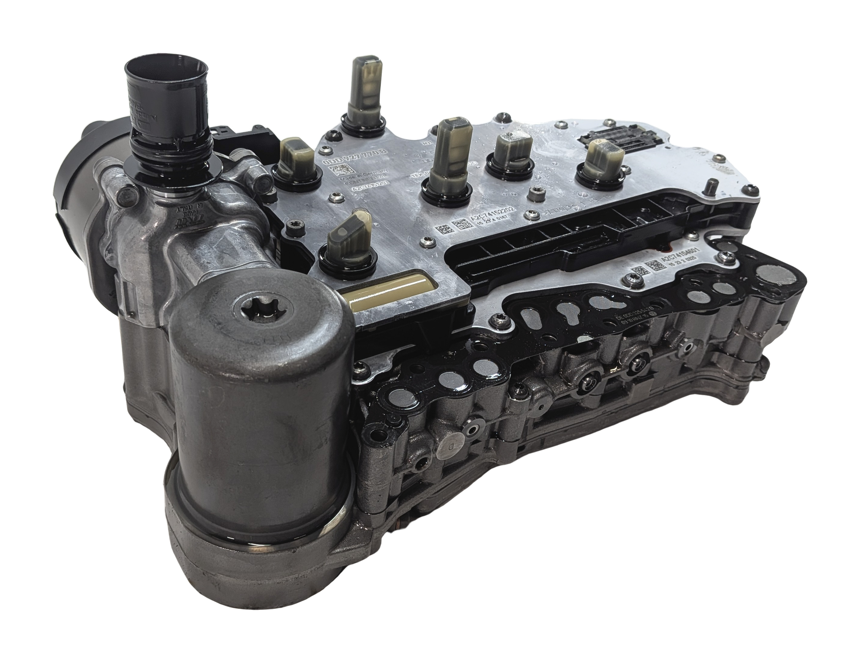 16-18 AUDI A3 E-TRON (8VF) FWD 1.4L AUTOMATIC TRANSMISSION VALVE BODY (RPQ) — exact item pictured