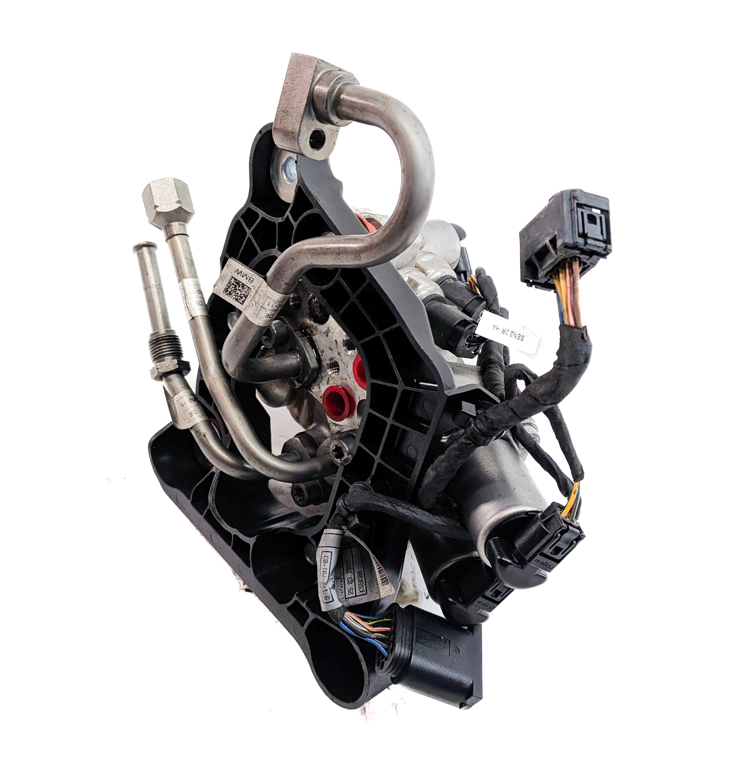 2009 BMW 750I (F01) 4.4L (N63) ENGINE DYNAMIC DRIVE VALVE CONTROL BLOCK — exact item pictured
