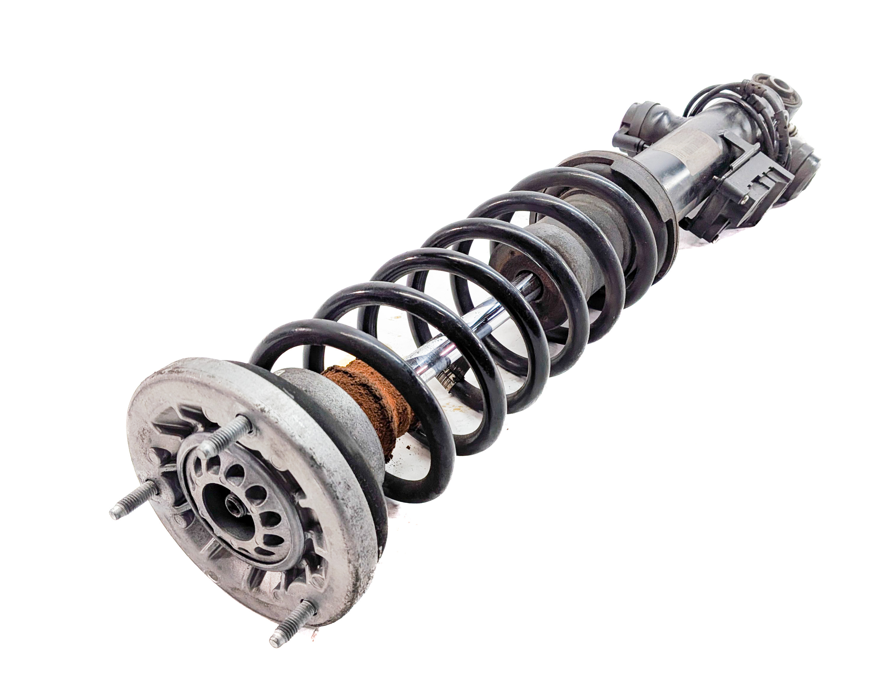 2009-2012 BMW 740i 750i B7 (F01) SWB REAR LEFT DRIVER ELECTRIC EDC SHOCK STRUT — exact item pictured
