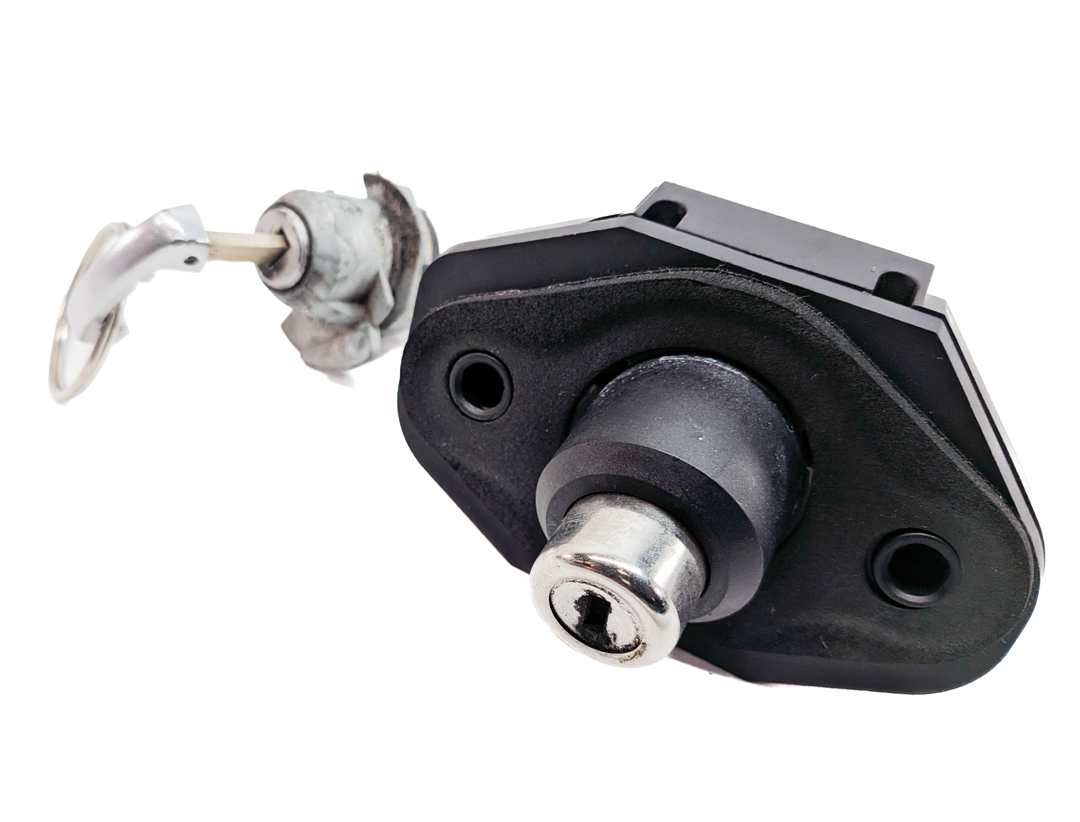 2009 BMW 750I (F01) REAR TRUNK LID DRIVER DOOR HANDLE LOCK CYLINDER SET w/KEY — exact item pictured