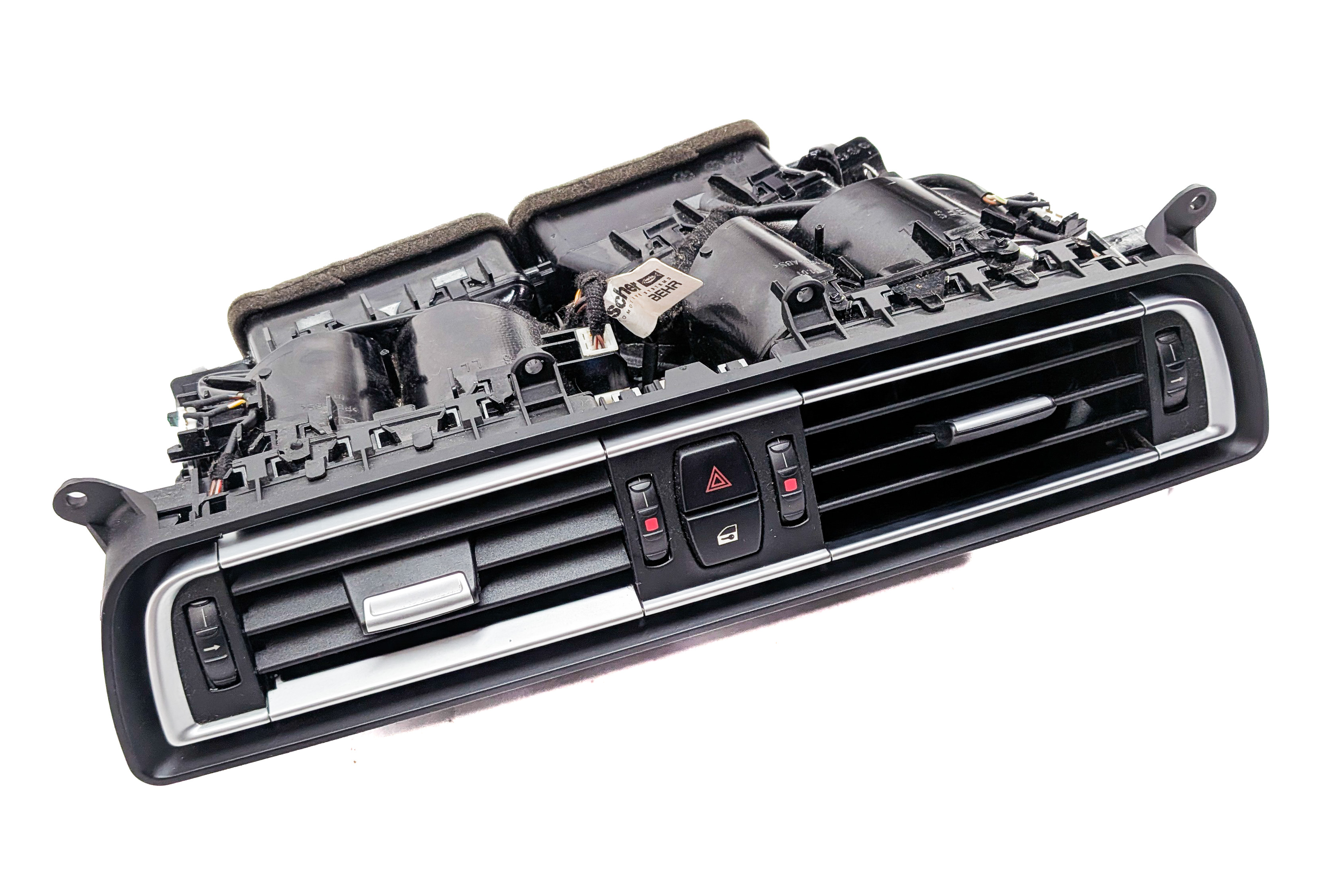 2009 BMW 750I (F01) FRONT CENTER DASH HEAT AIR AC HVAC DUAL VENT (Black) — exact item pictured