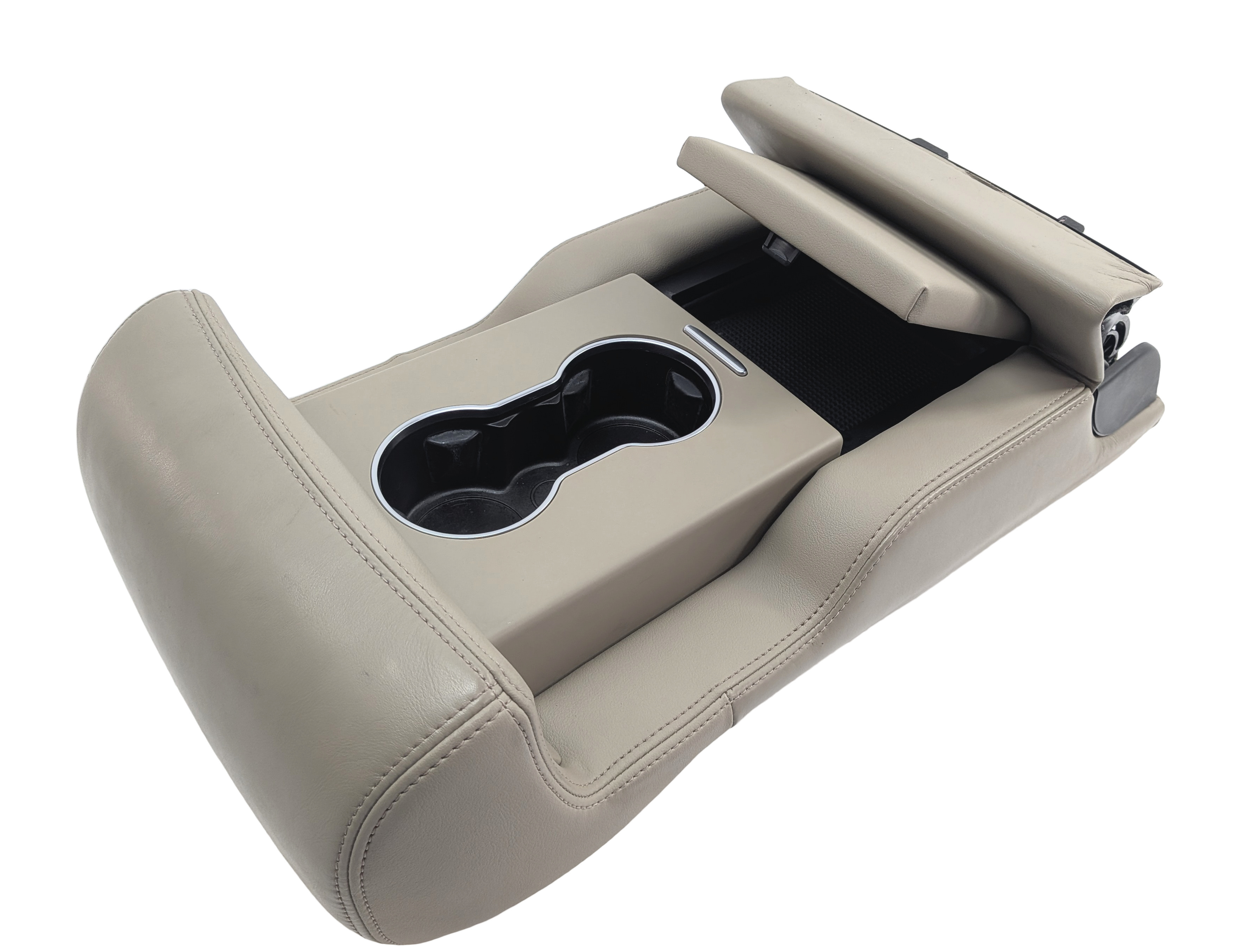 13-17 RANGE ROVER SPORT L405 L494 2ND ROW CENTER SEAT CONSOLE ARMREST (Almond) — exact item pictured