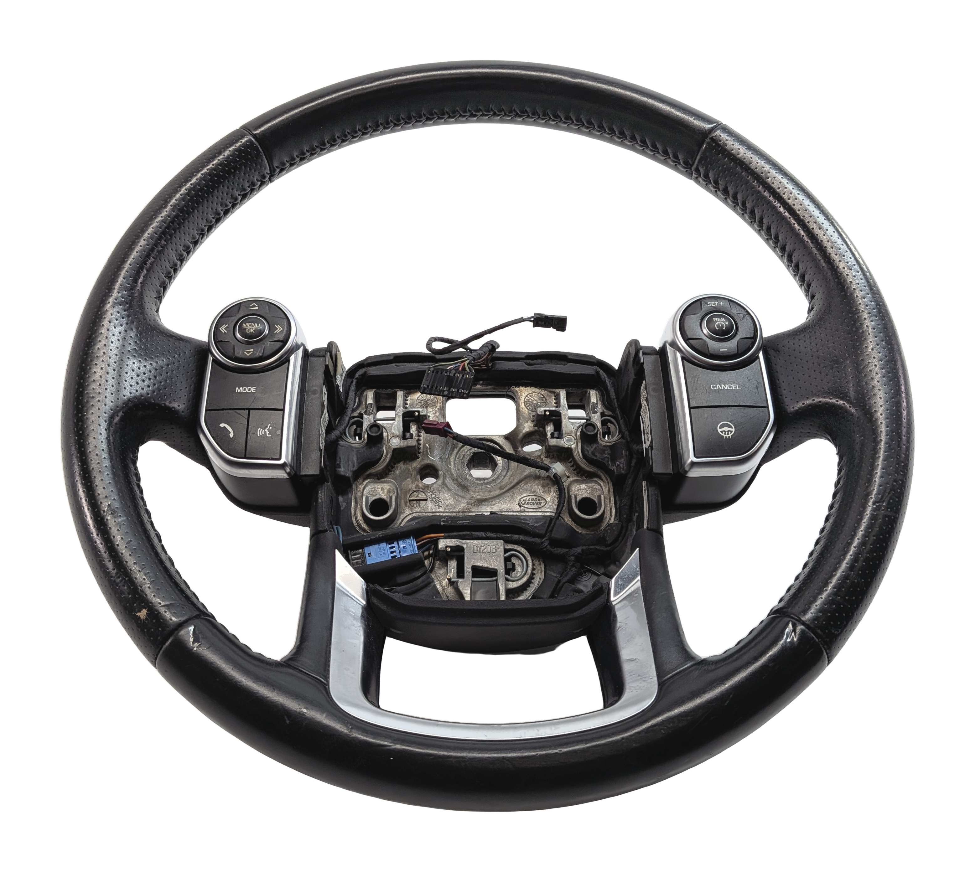 2014-2022 RANGE ROVER SPORT (L494) 4-SPOKE HEATED STEERING WHEEL w/ SWITCHES — exact item pictured