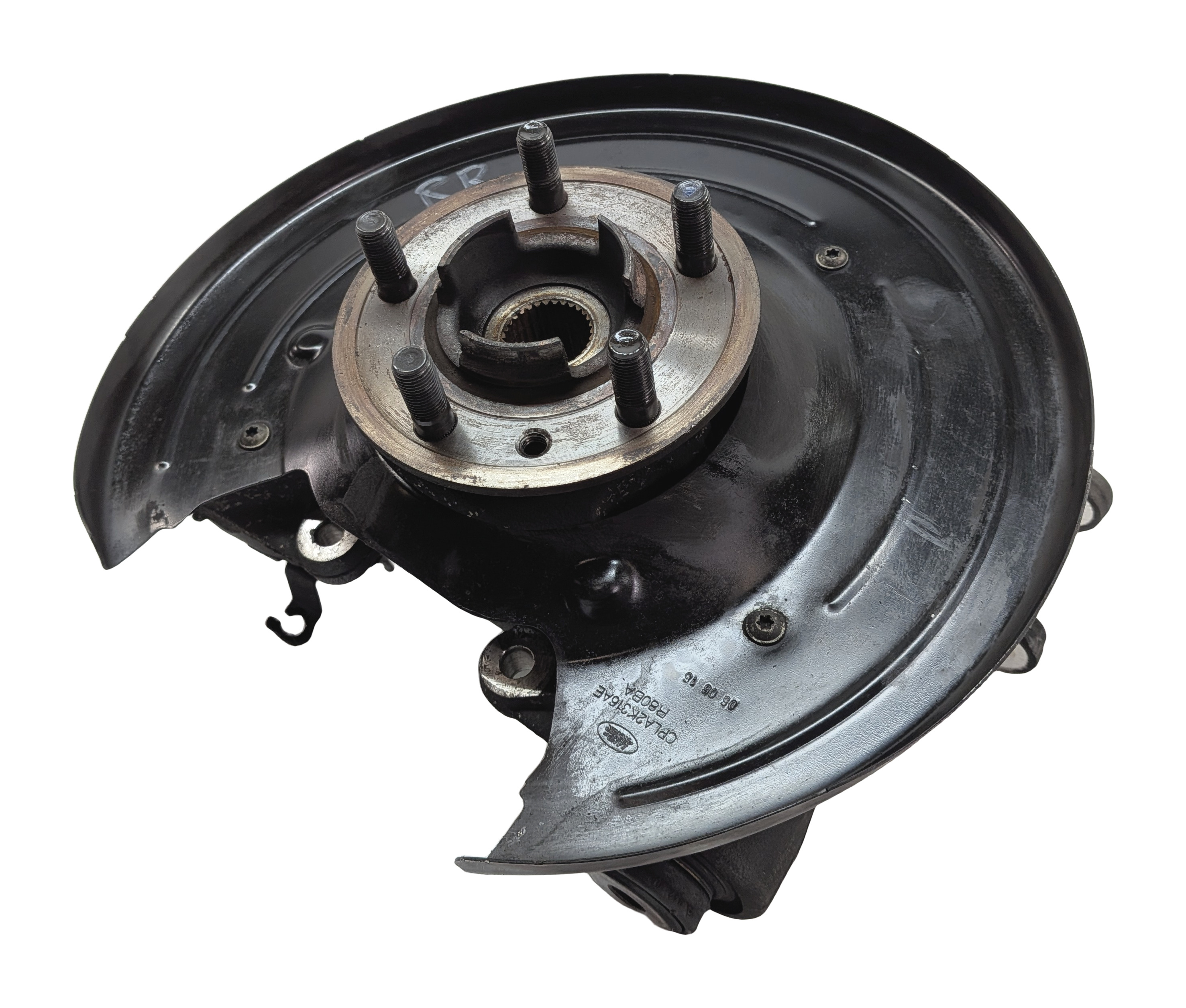 14-17 RANGE ROVER SPORT (L494) REAR RIGHT PASSENGER SPINDLE KNUCKLE WHEEL HUB — exact item pictured
