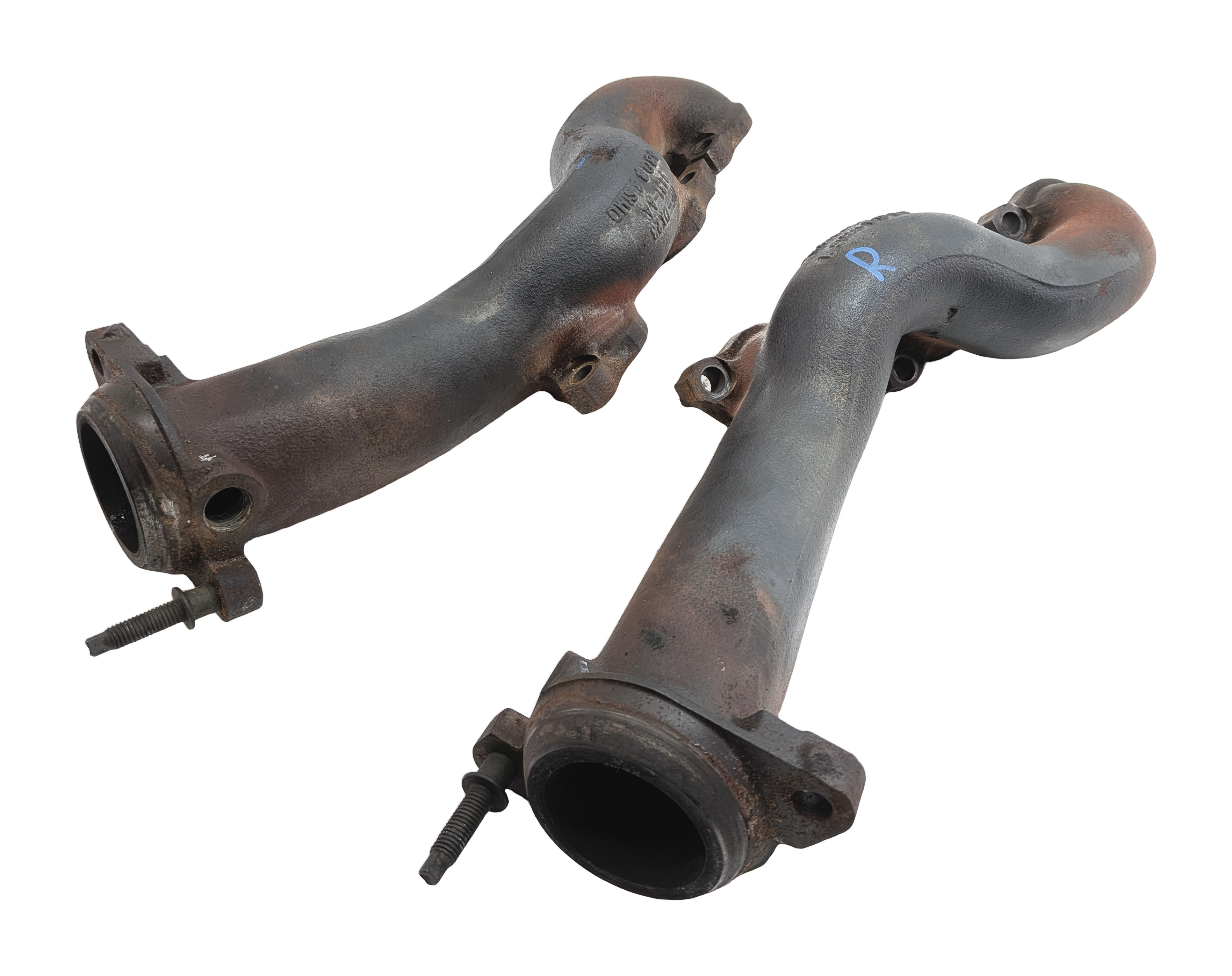 14-19 DISCOVERY RANGE ROVER SPORT (L405 L494 L462) 3.0L EXHAUST MANIFOLD SET-2 — exact item pictured