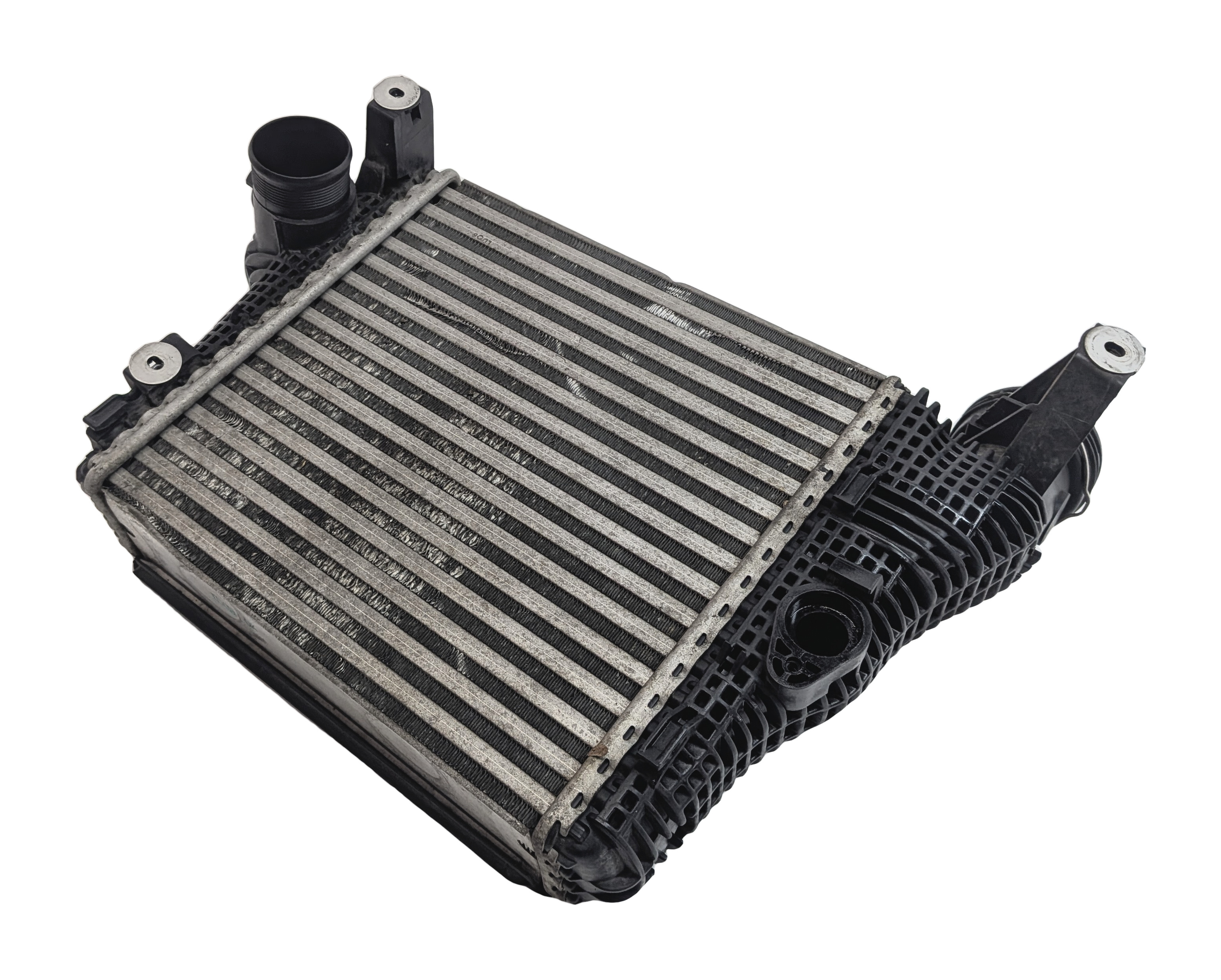2015-2018 PORSCHE MACAN (95B) 3.0L 3.6L TURBO RIGHT ENGINE INTERCOOLER RADIATOR — exact item pictured