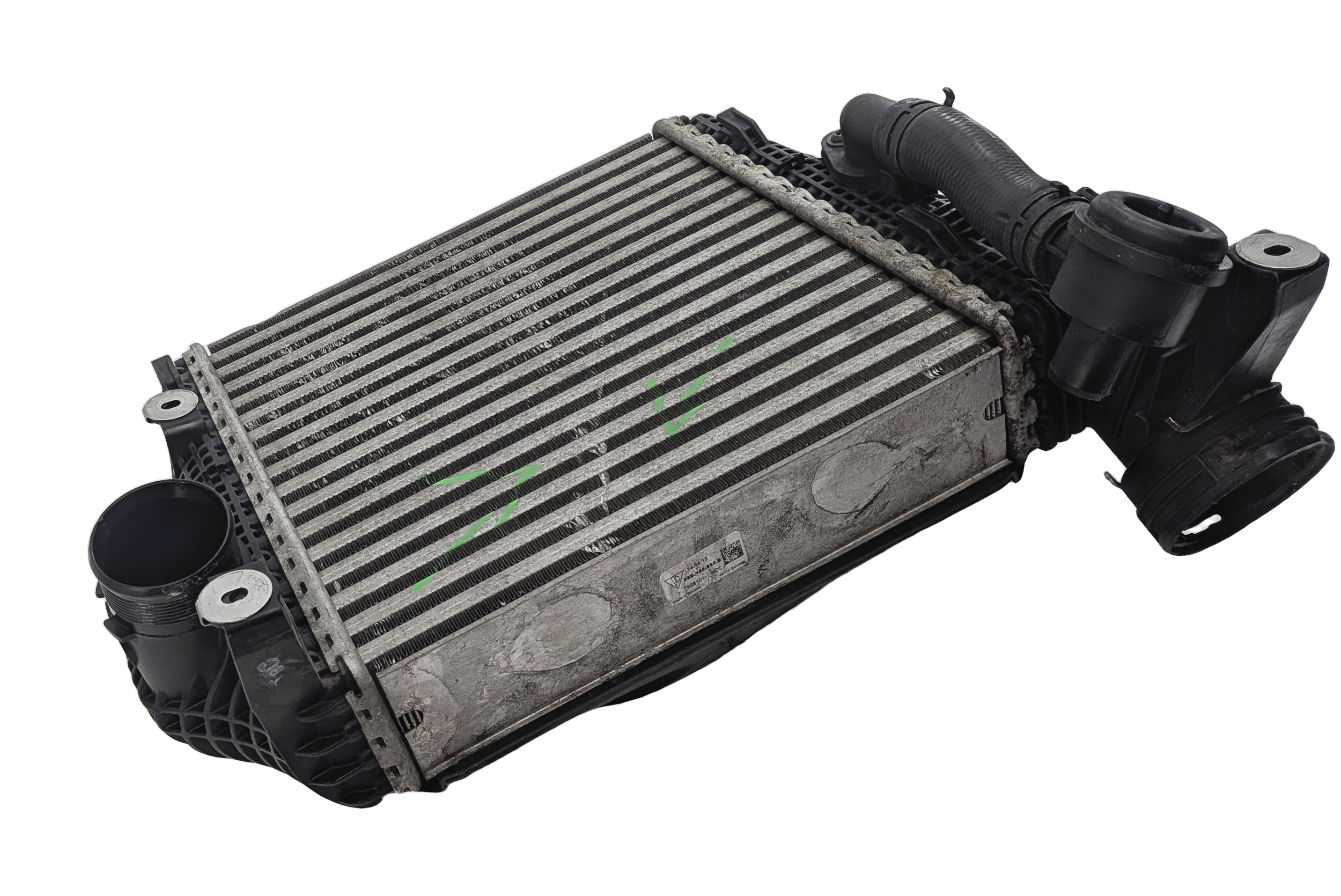 2015-2018 PORSCHE MACAN (95B) 3.0L 3.6L ENGINE LEFT INTERCOOLER COOLER  — exact item pictured
