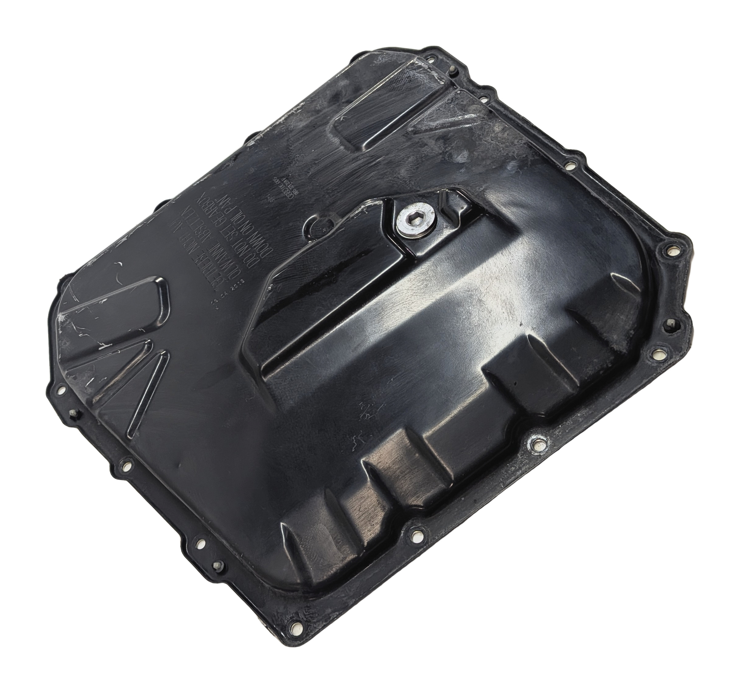 2015 PORSCHE MACAN (95B) AUTOMATIC TRANSMISSION OIL FLUID PAN — exact item pictured