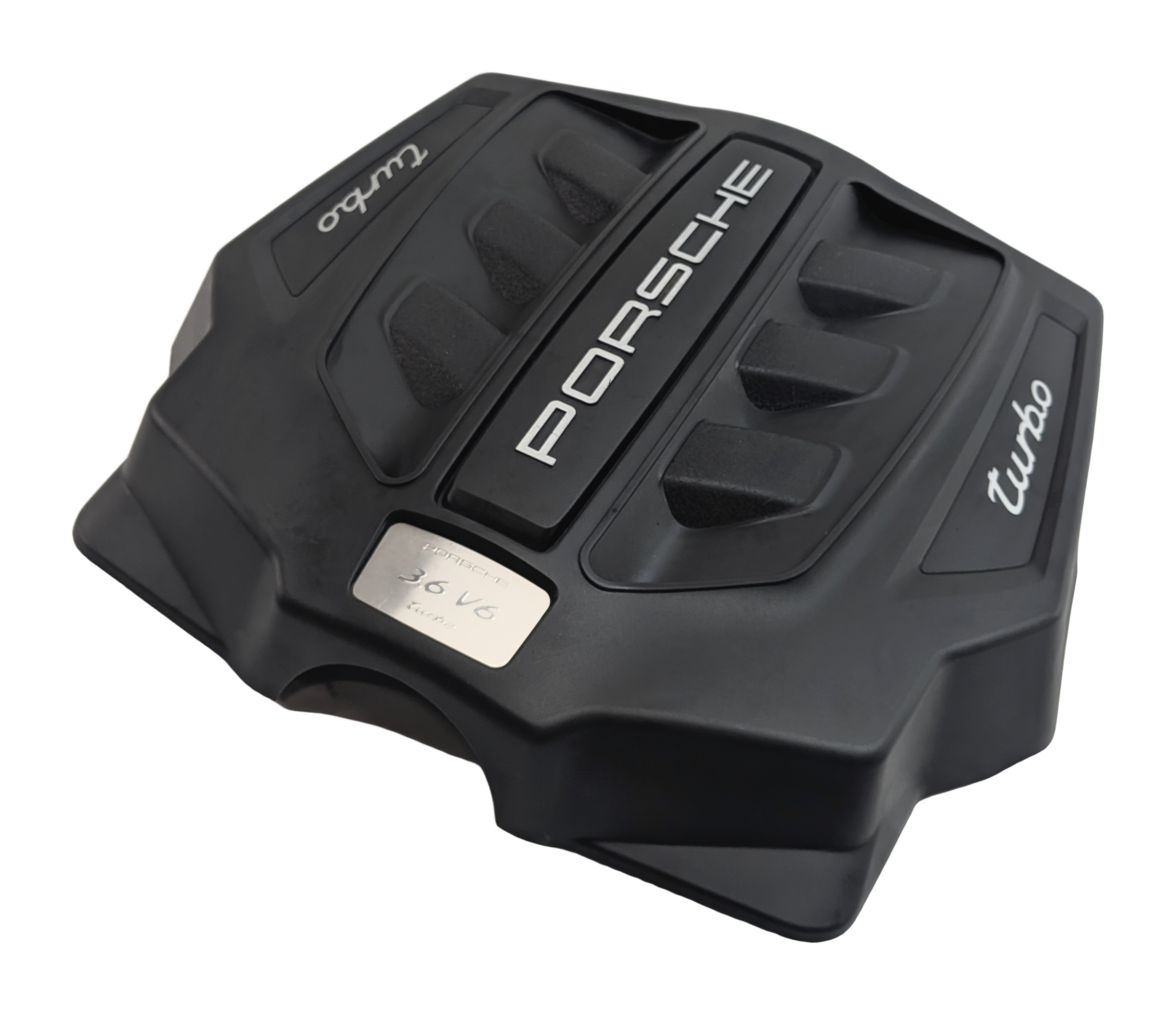 2015-2018 PORSCHE MACAN (95B) 3.0L 3.6L TURBO ENGINE MOTOR TRIM COVER LID — exact item pictured
