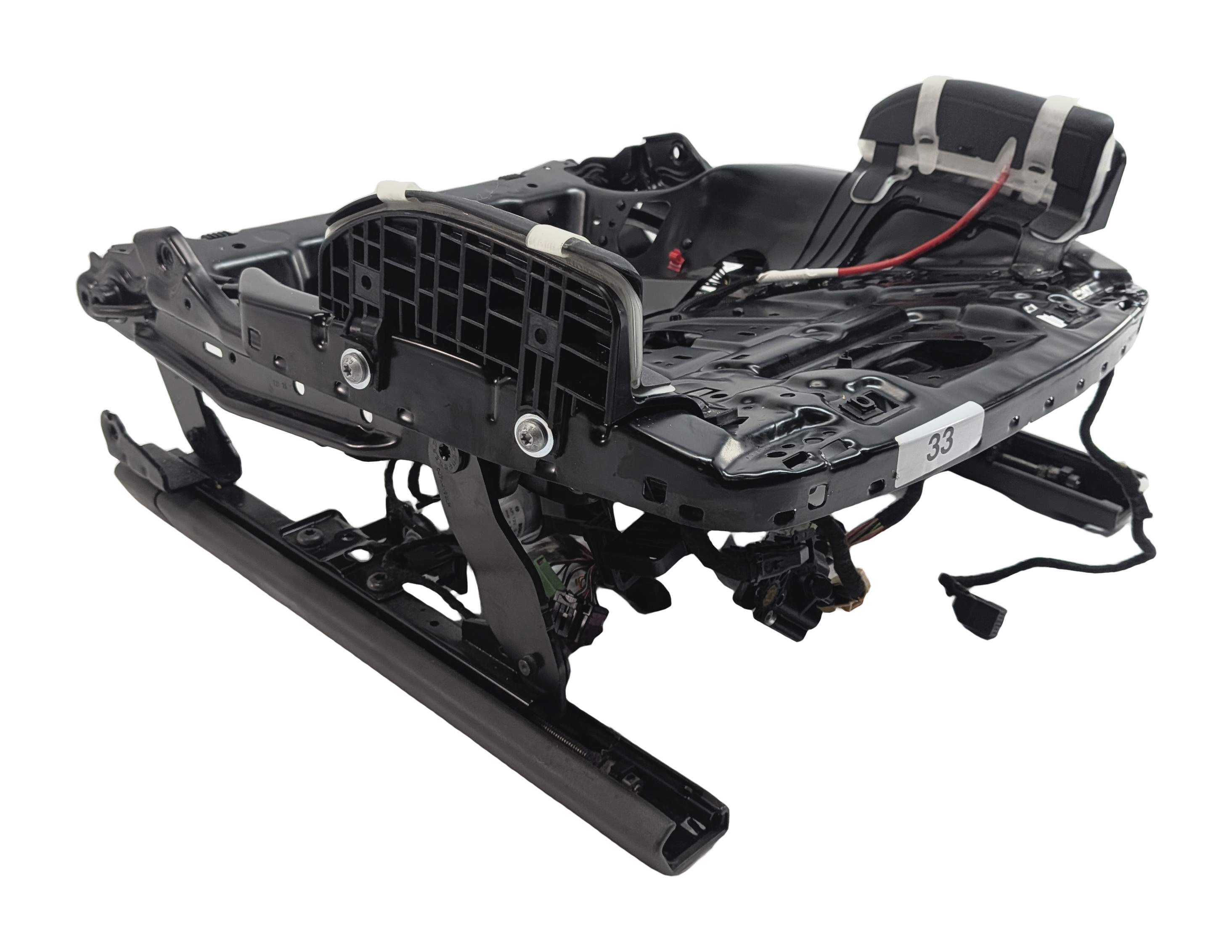 2015 PORSCHE MACAN (95B) LEFT FRONT DRIVER POWER SEAT TRACK RAIL w/ MOTORS — exact item pictured